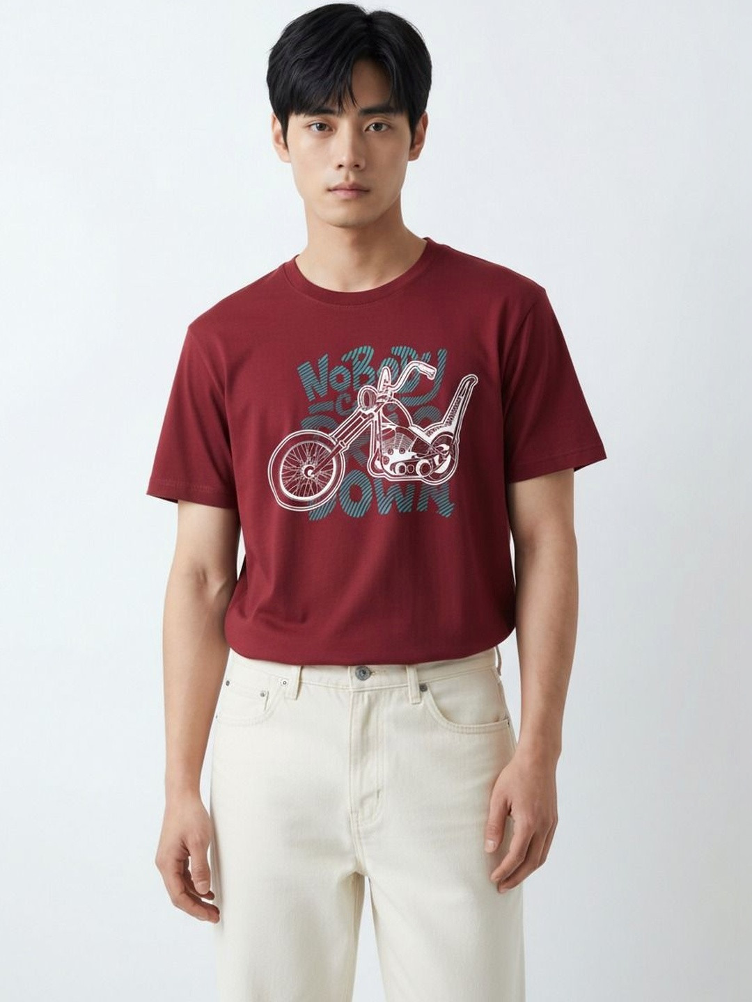 La Pajaro Men Printed T-shirt