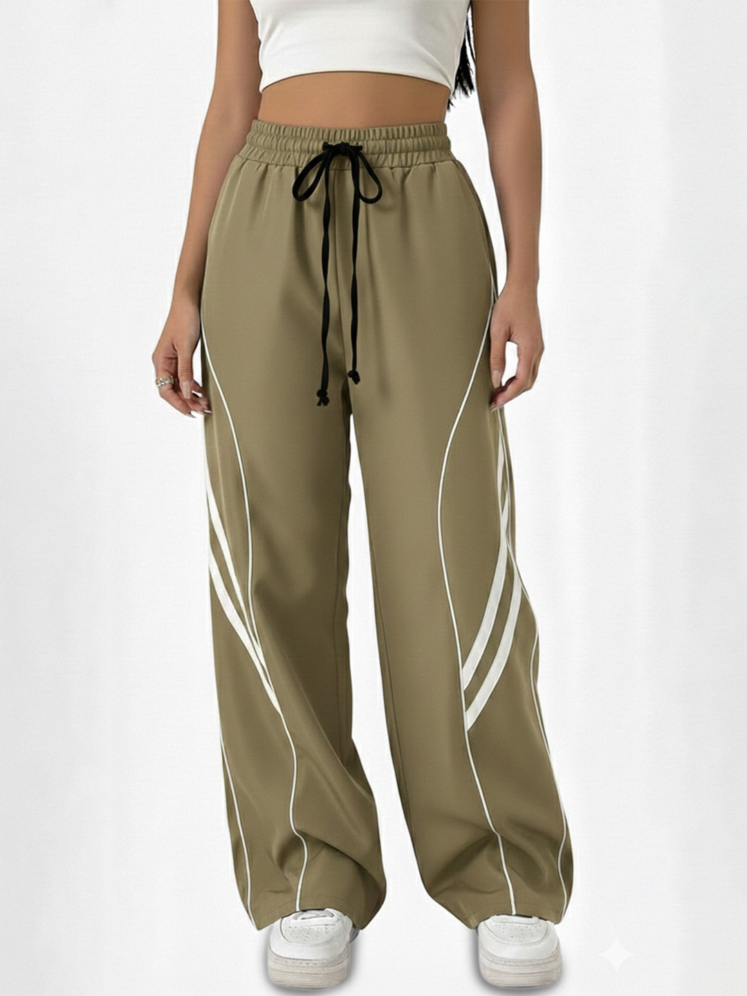 ORIEX THE ORIGINAL FASHION Women Printed Relaxed Loose Fit Easy Wash Trousers
