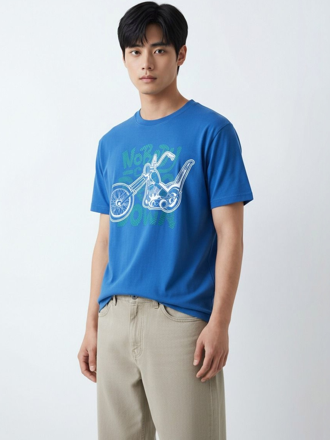 La Pajaro Men Printed T-shirt
