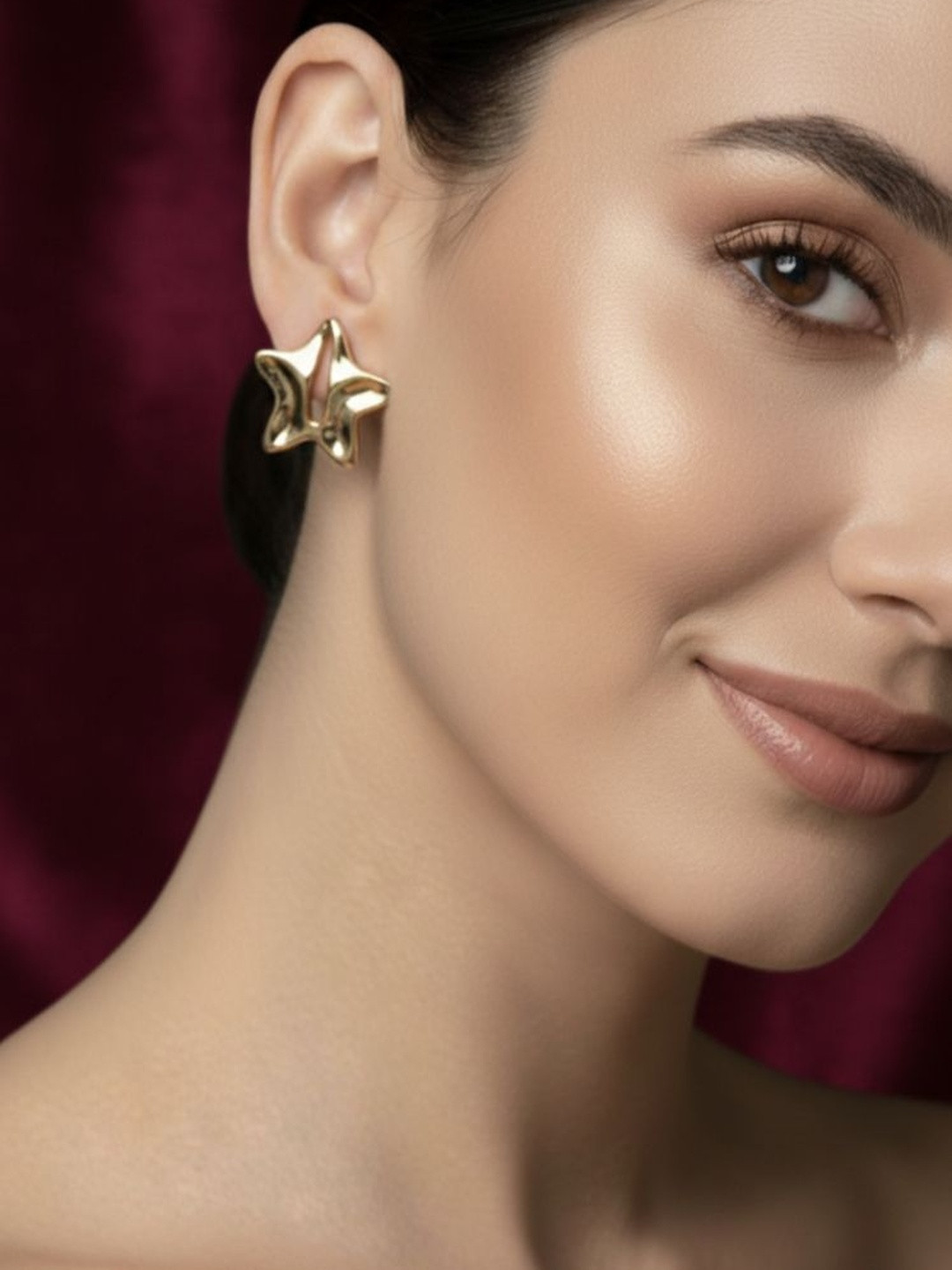 SZN Star Shaped Studs Earrings