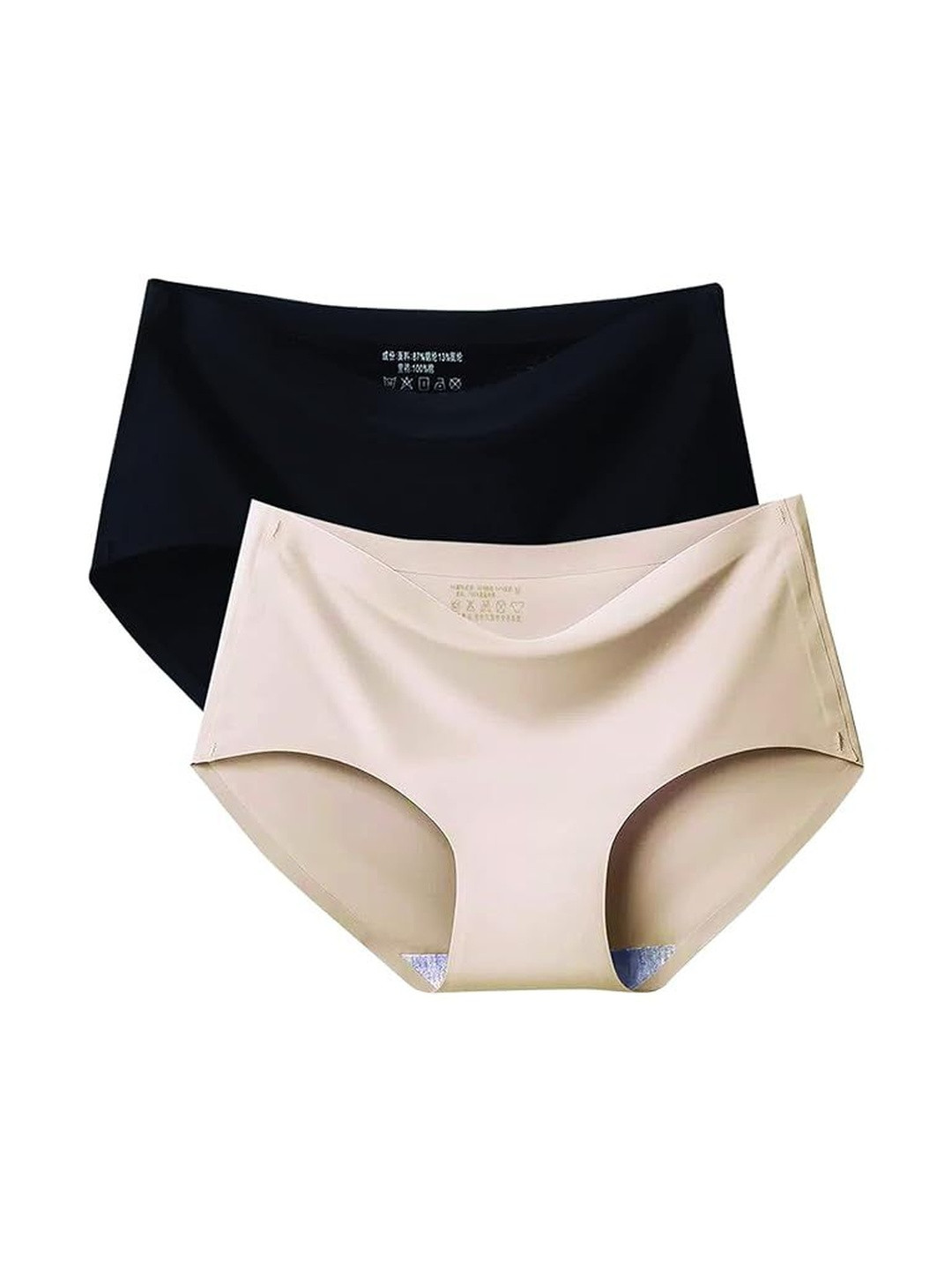 BRACHY Women Pack of 2 Seamless Assorted Fashion