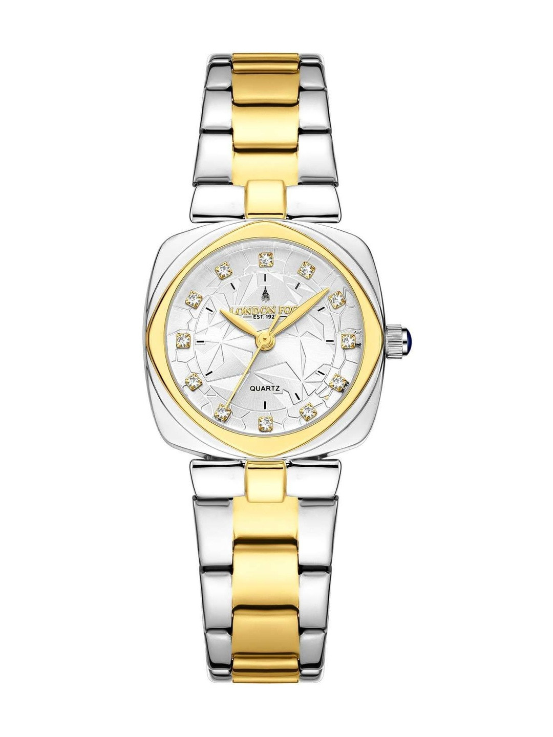 LONDON FOG Women Printed Dial & Stainless Steel Straps Analogue Watch LFW20001-11