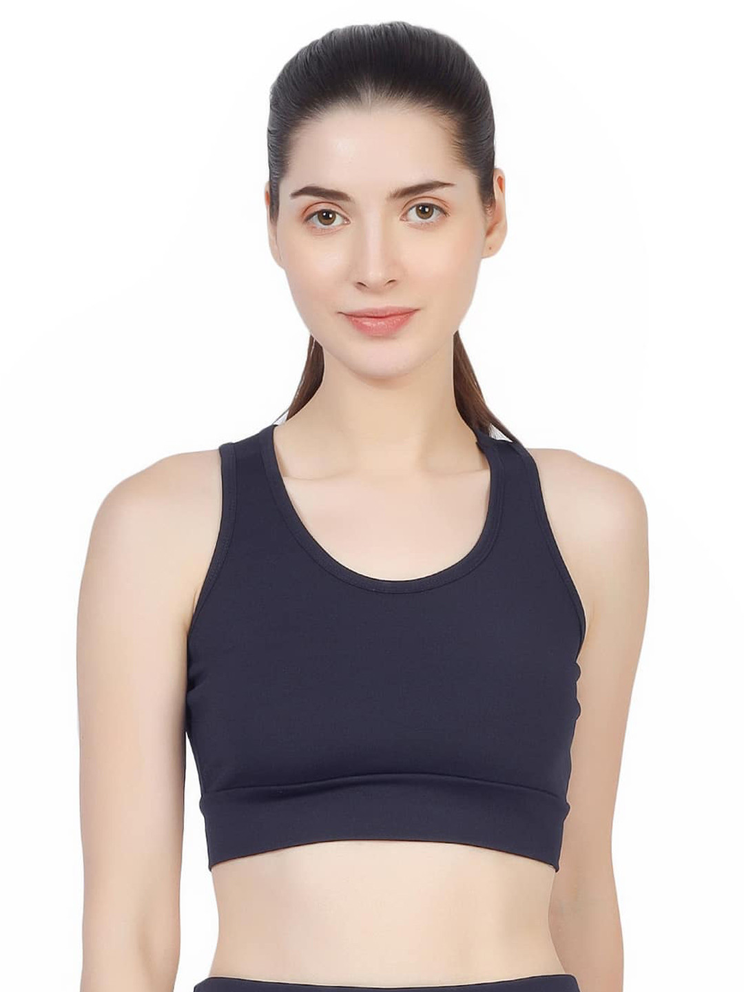 BLUEFICUS Women Non-Padded High Support Sports Bra