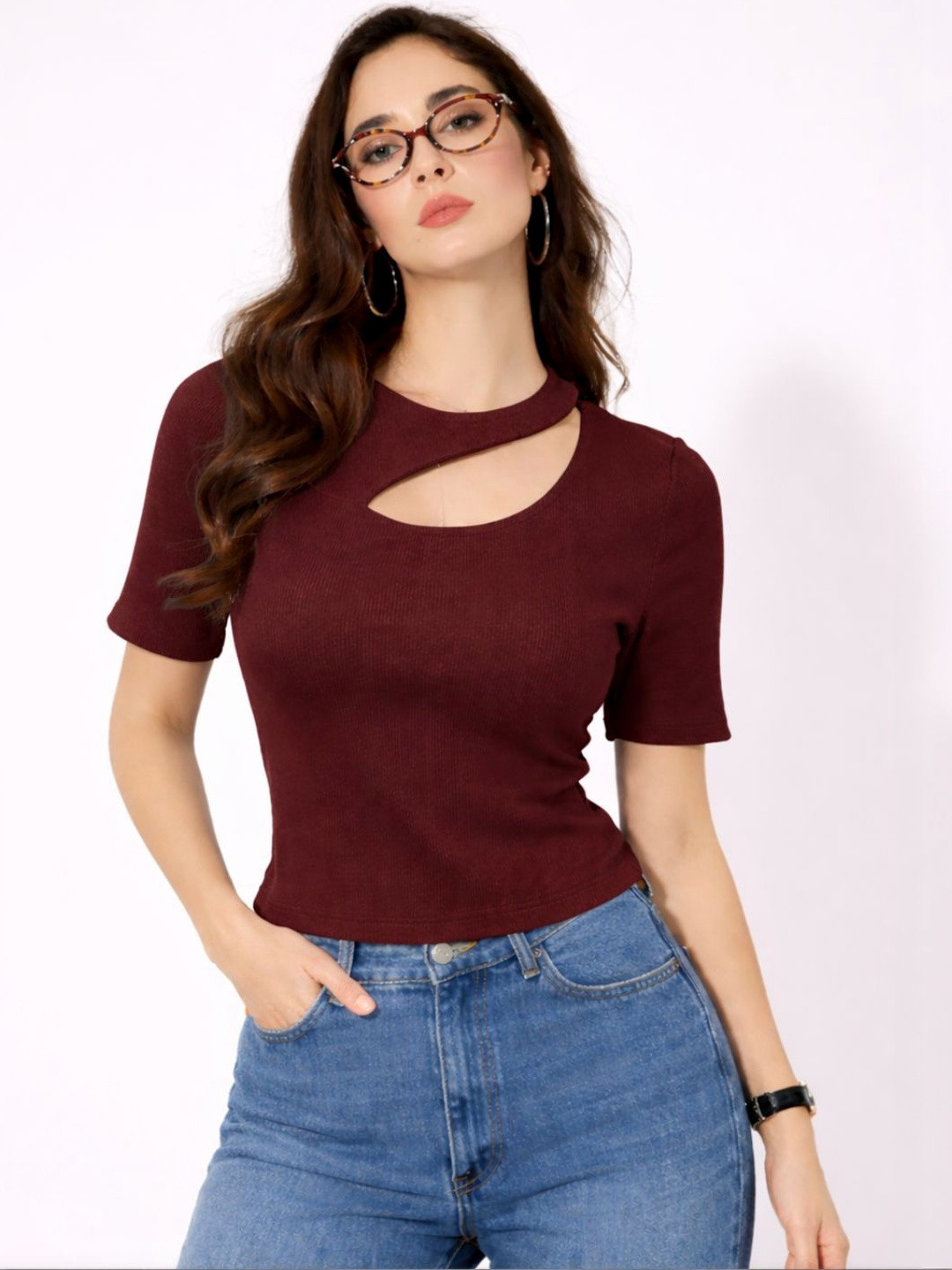Slenor Round Neck Top