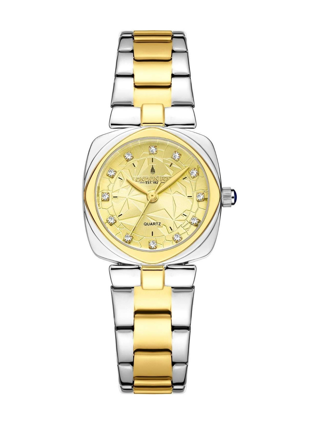 LONDON FOG Women Embellished Dial & Stainless Steel Bracelet Style Straps Analogue Watch LFW20001-22