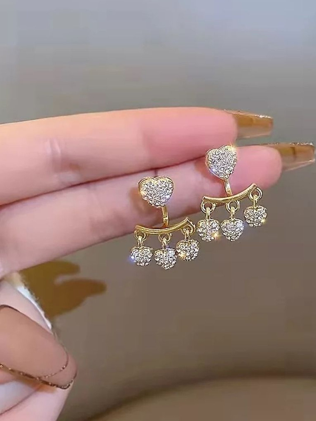 Zaphariq Contemporary Studs Earrings