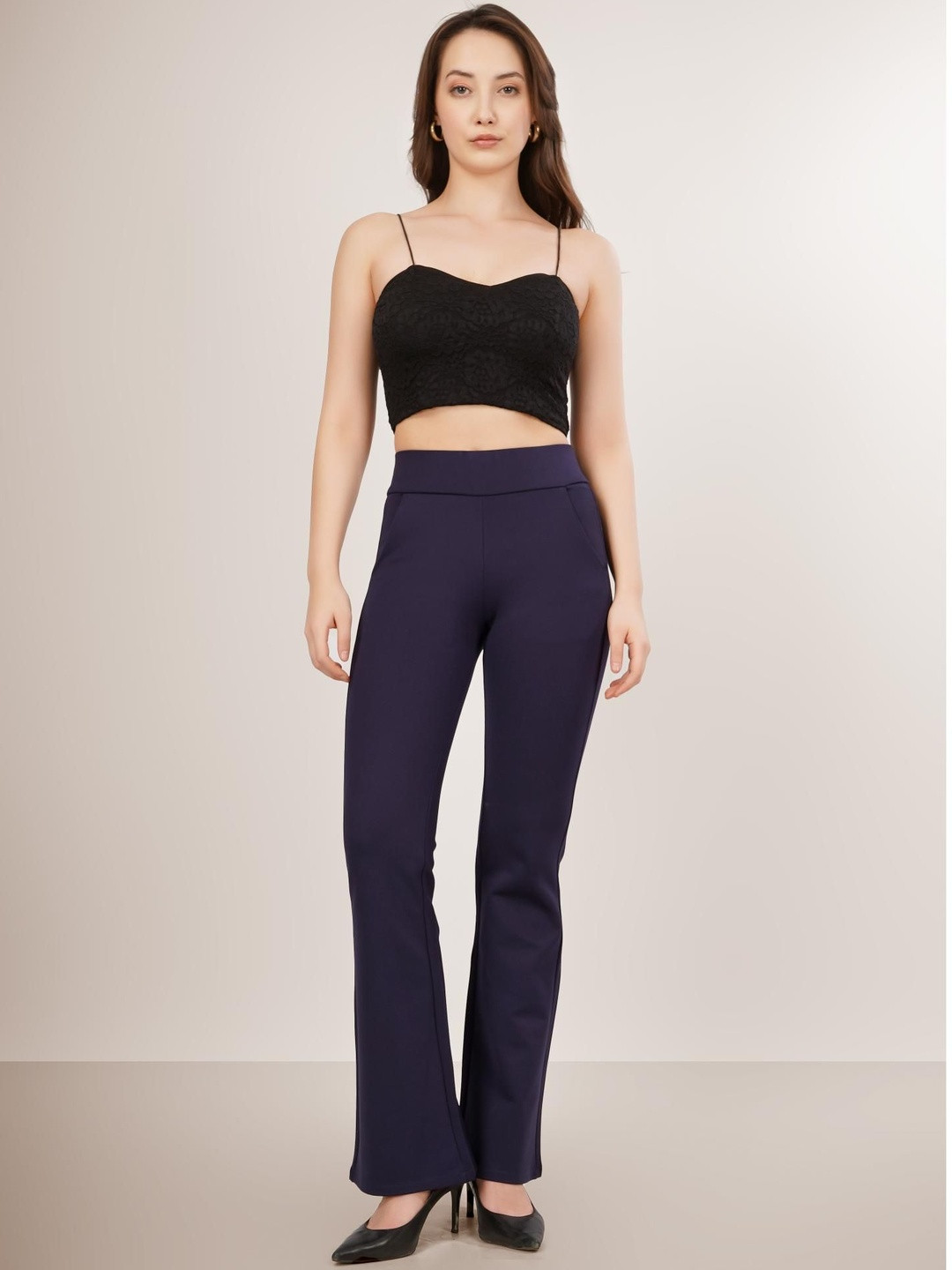 MODNY Urban Contour Bell Bottom High Waist Jegging