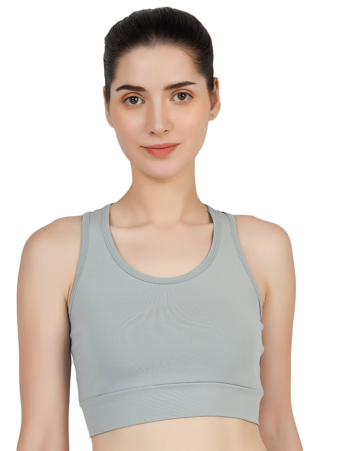 BLUEFICUS Women Non-Padded High Support Sports Bra