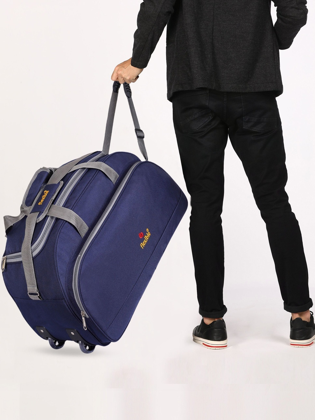Flexible bags Men Large Casual Duffel Bag