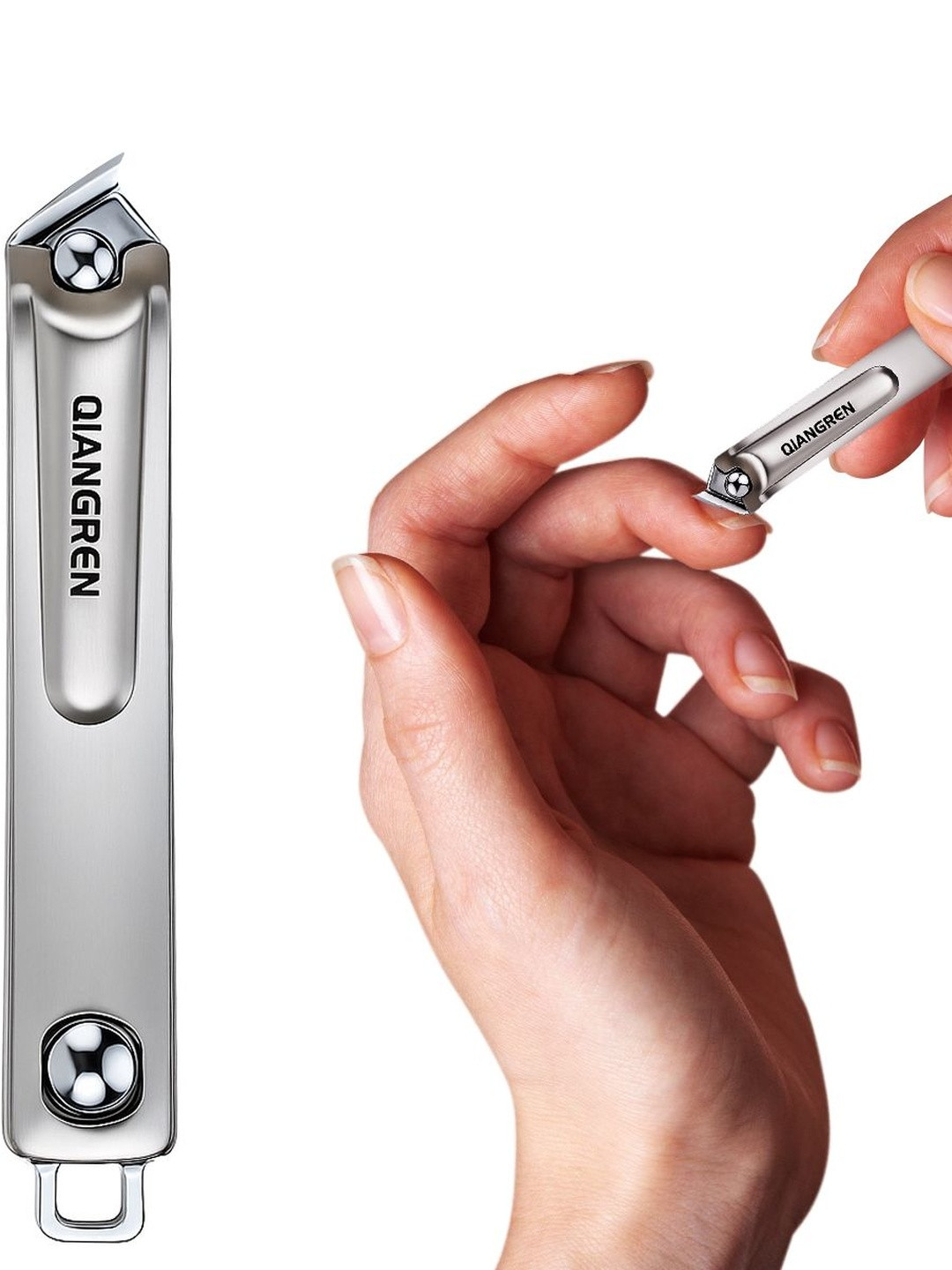 Multibrite Stainless Steel Nail Cutter With Anti-Slip Handle