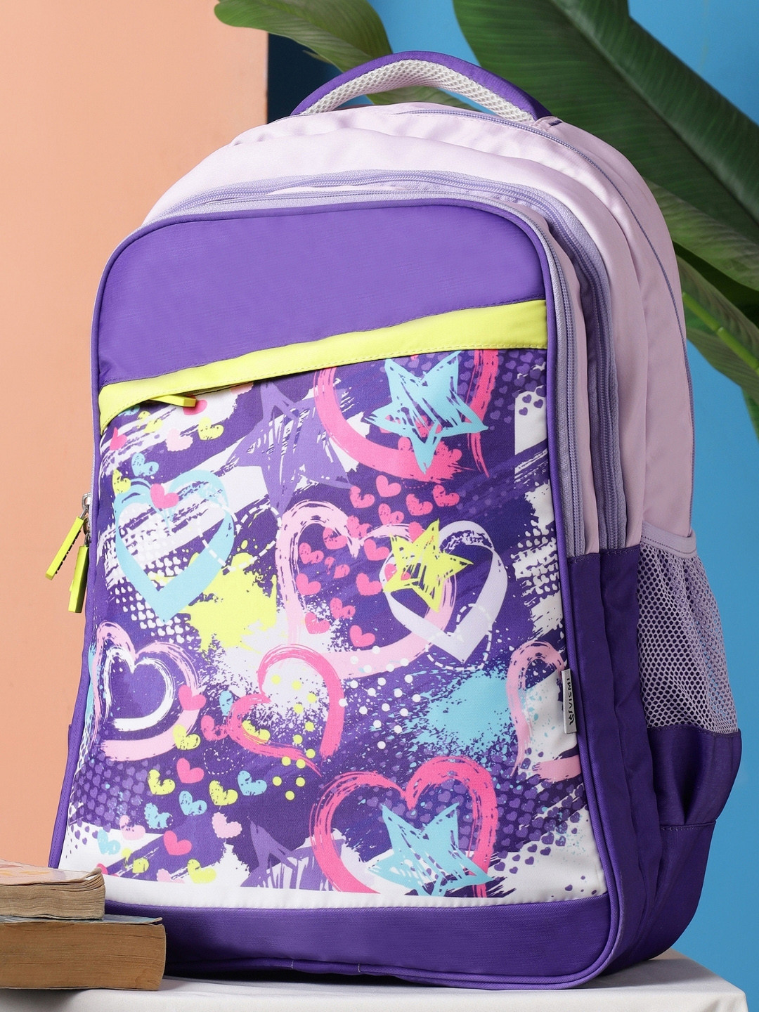 VISMIINTREND Large Graphic Printed Backpack School Bag for Girl 19 inch