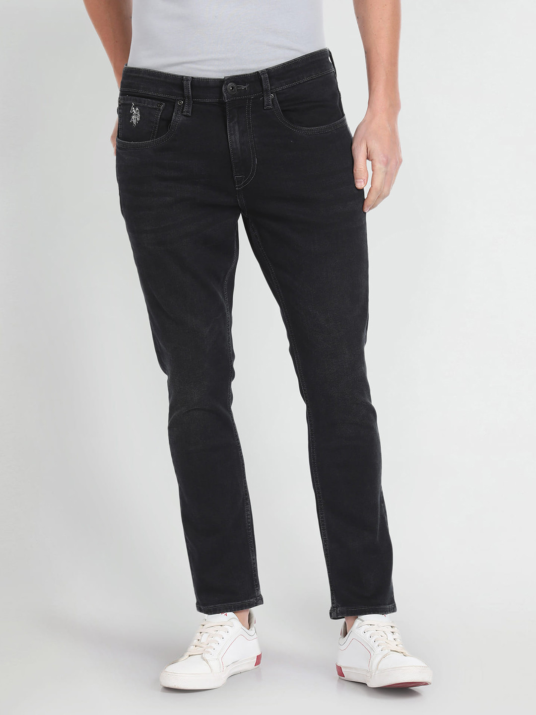 U.S. Polo Assn. Denim Co. Henry Tapered Cropped Fit Jeans