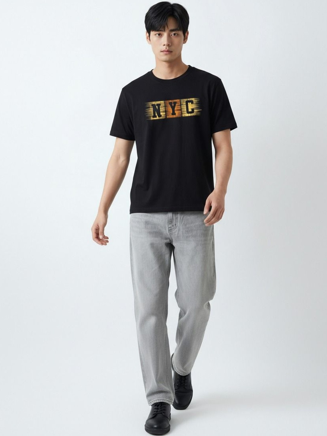 La Pajaro Men Typography Printed T-shirt