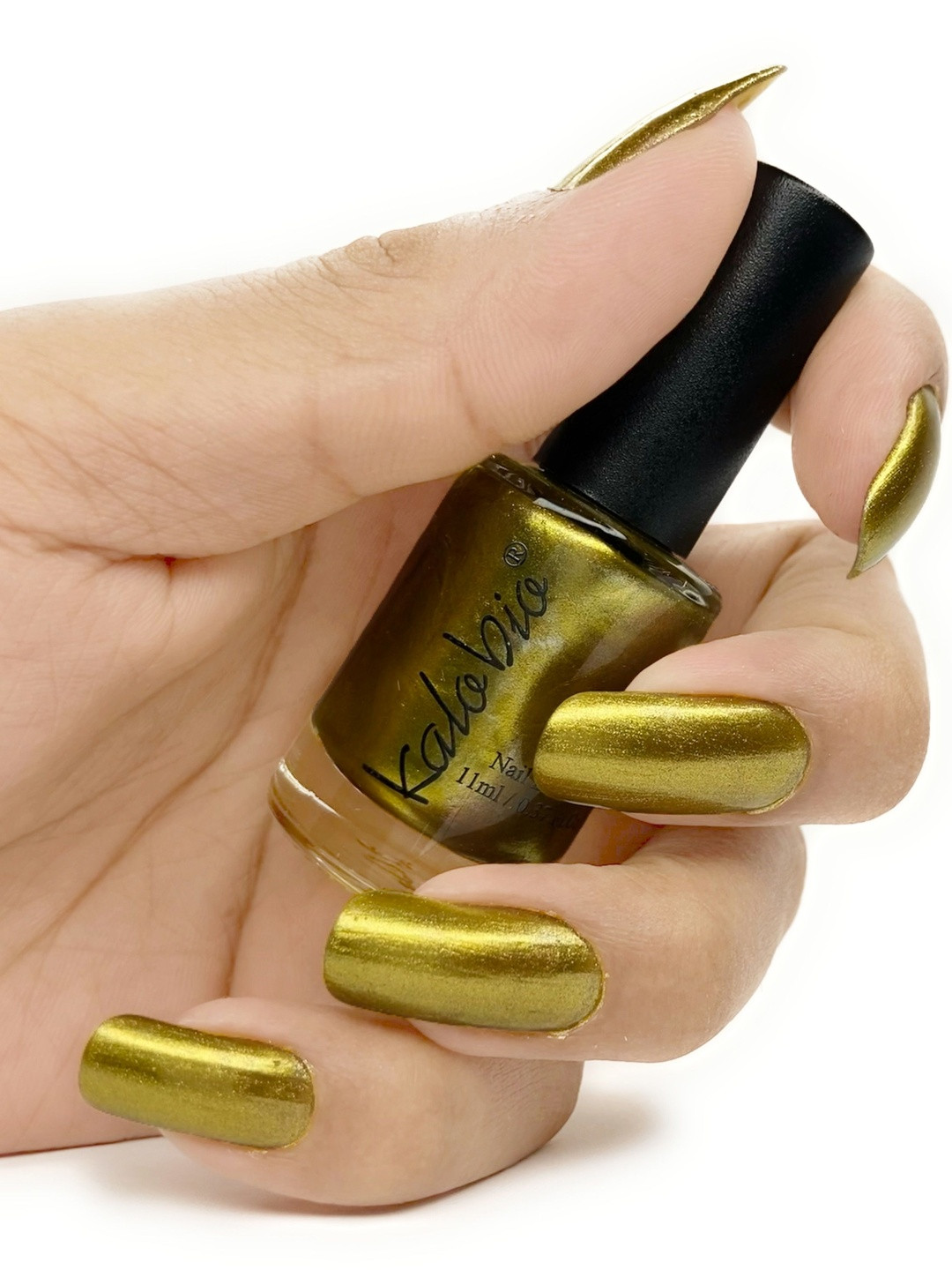 Kalobio Long Lasting Metallic Nail Lacquer - Granola M2 - 11 ml