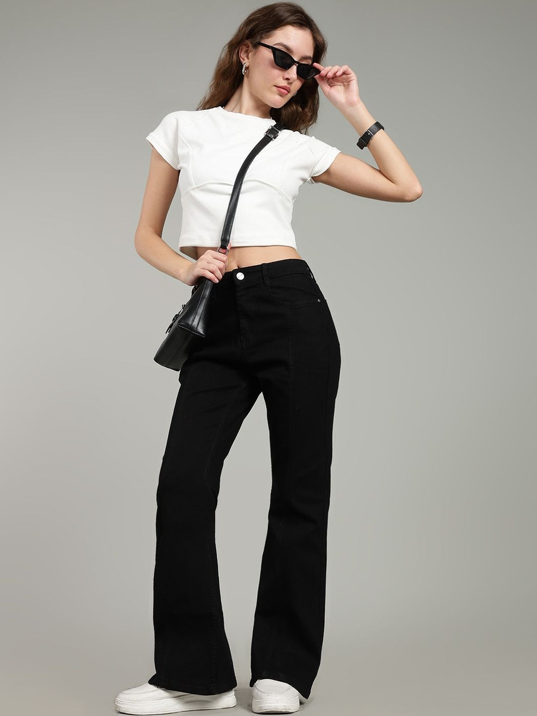 zayla Women Comfort Bootcut High-Rise Jeans