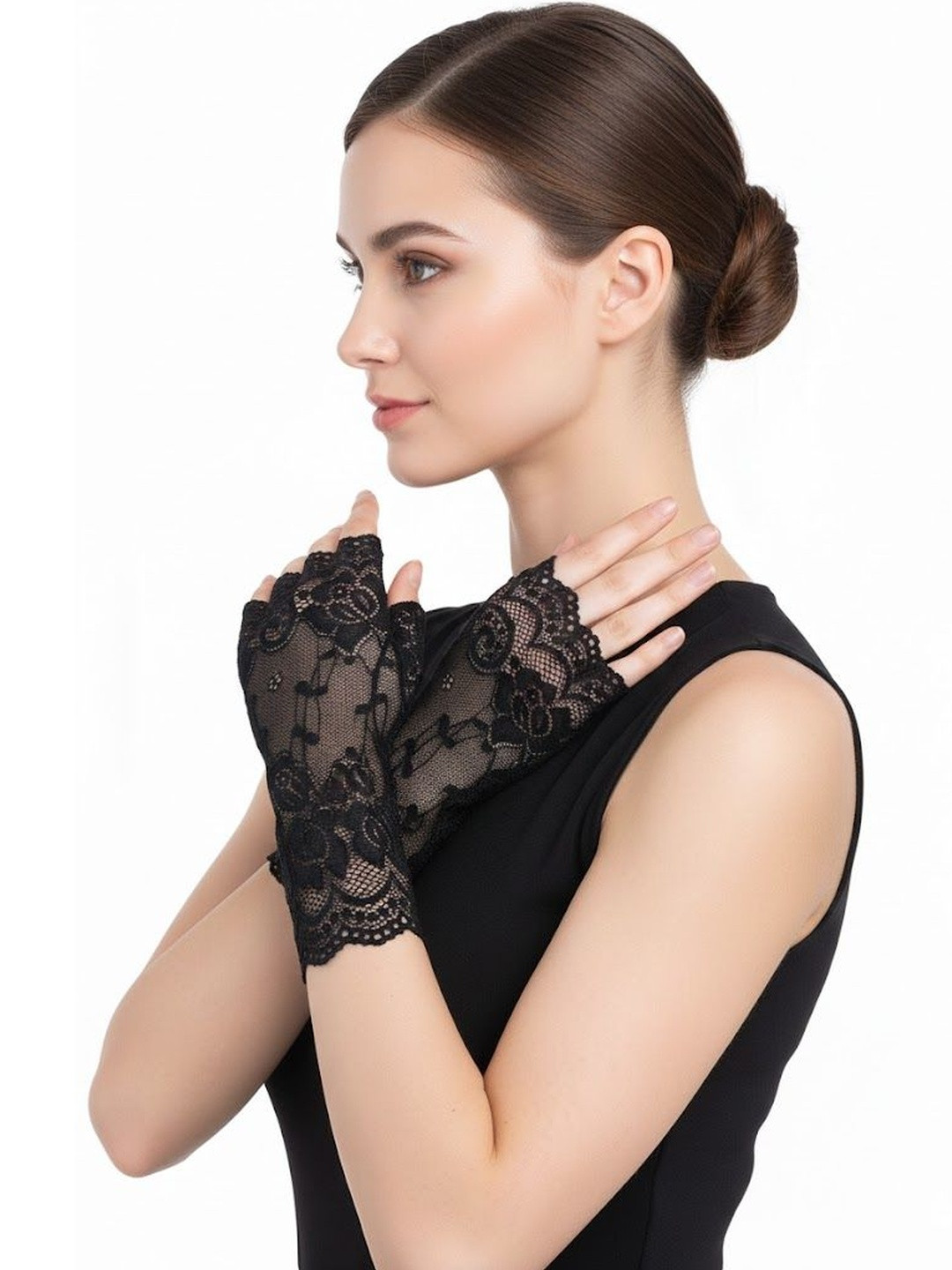 Alexvyan Women Fingerless Gloves