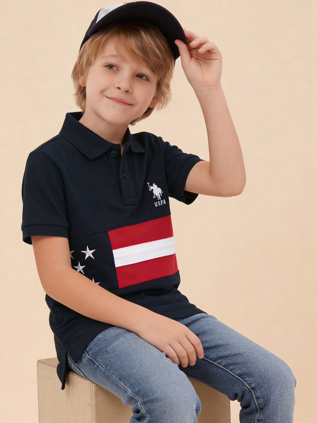 U.S. Polo Assn. Kids Boys Cotton Tshirts