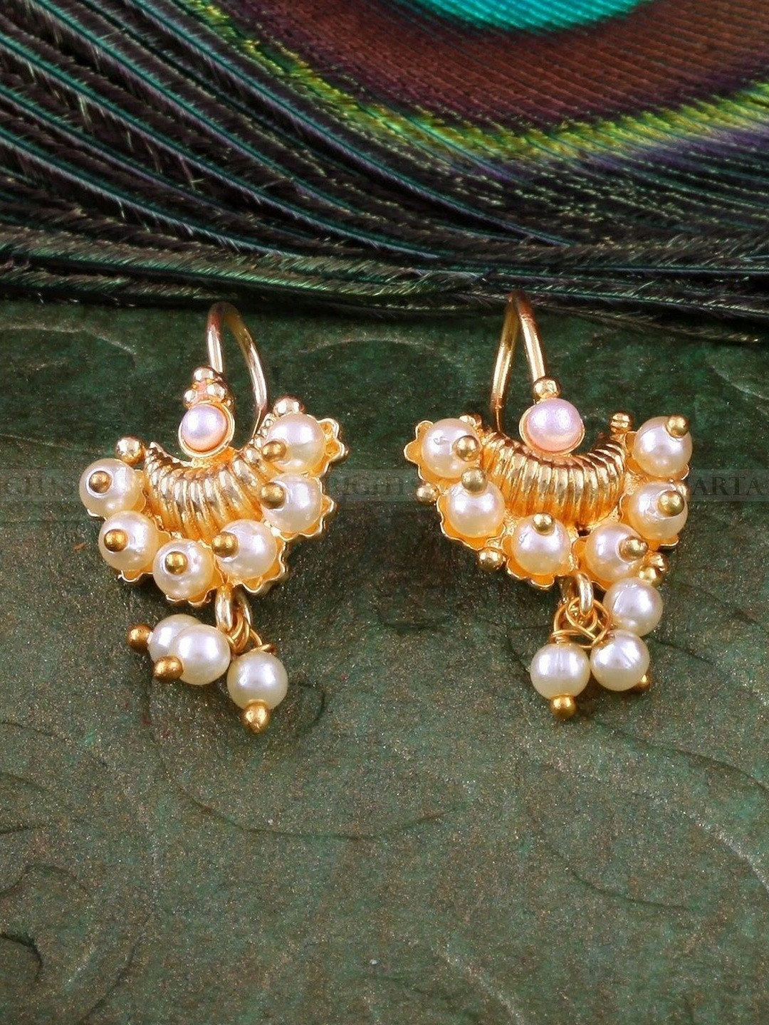 VIVASTRI Contemporary Drop Earrings