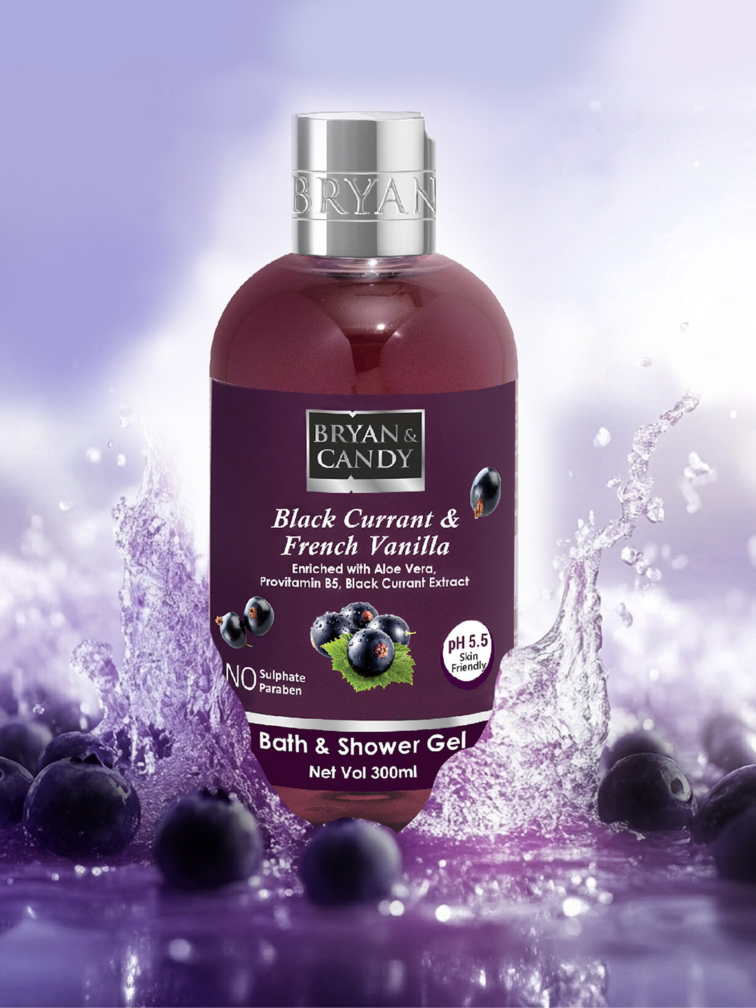 BRYAN & CANDY NEW YORK Black Currant Shower Gel - 300 ml