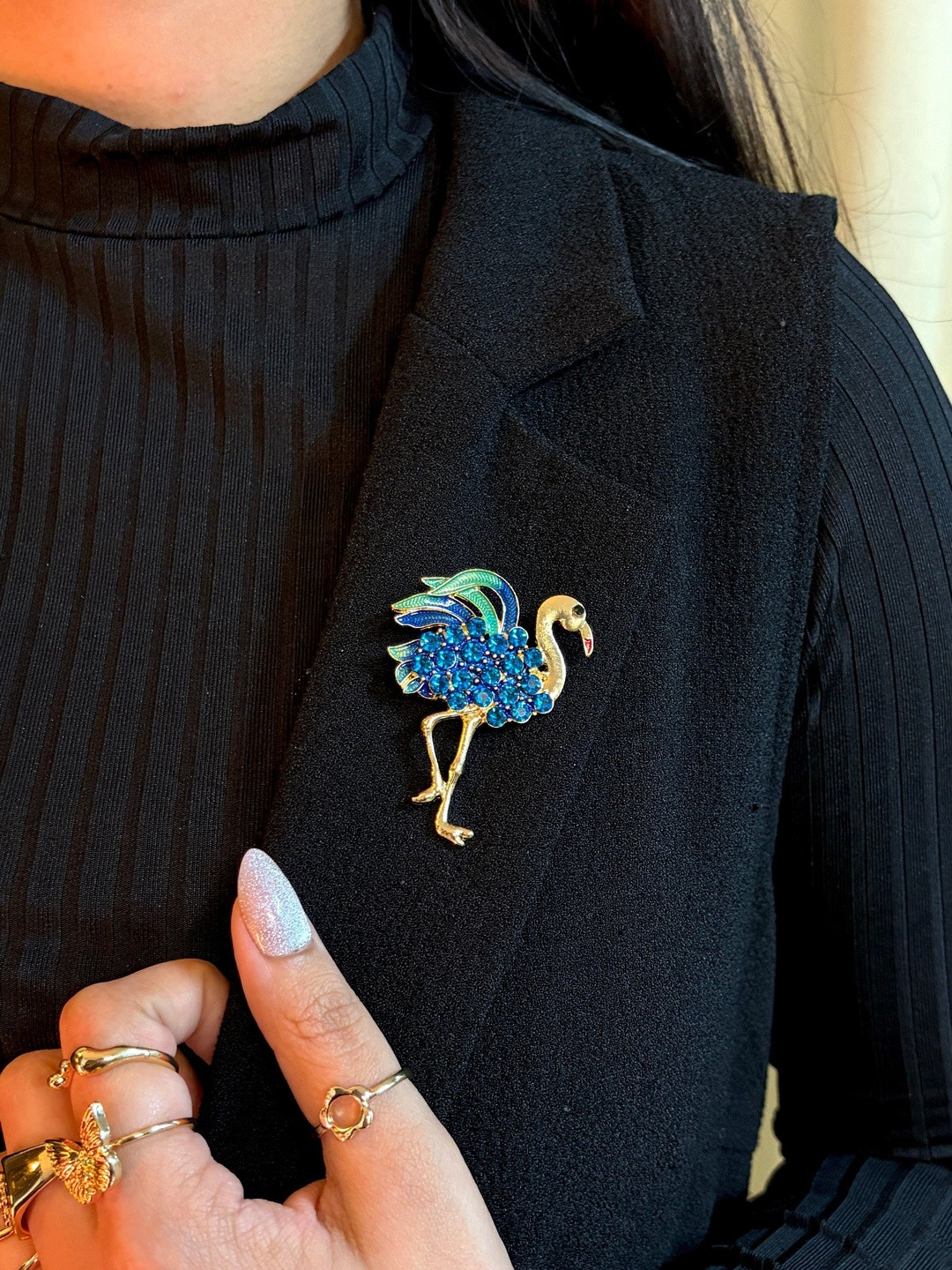 ISHKAARA Gold-Toned Plated Alloy Brooch