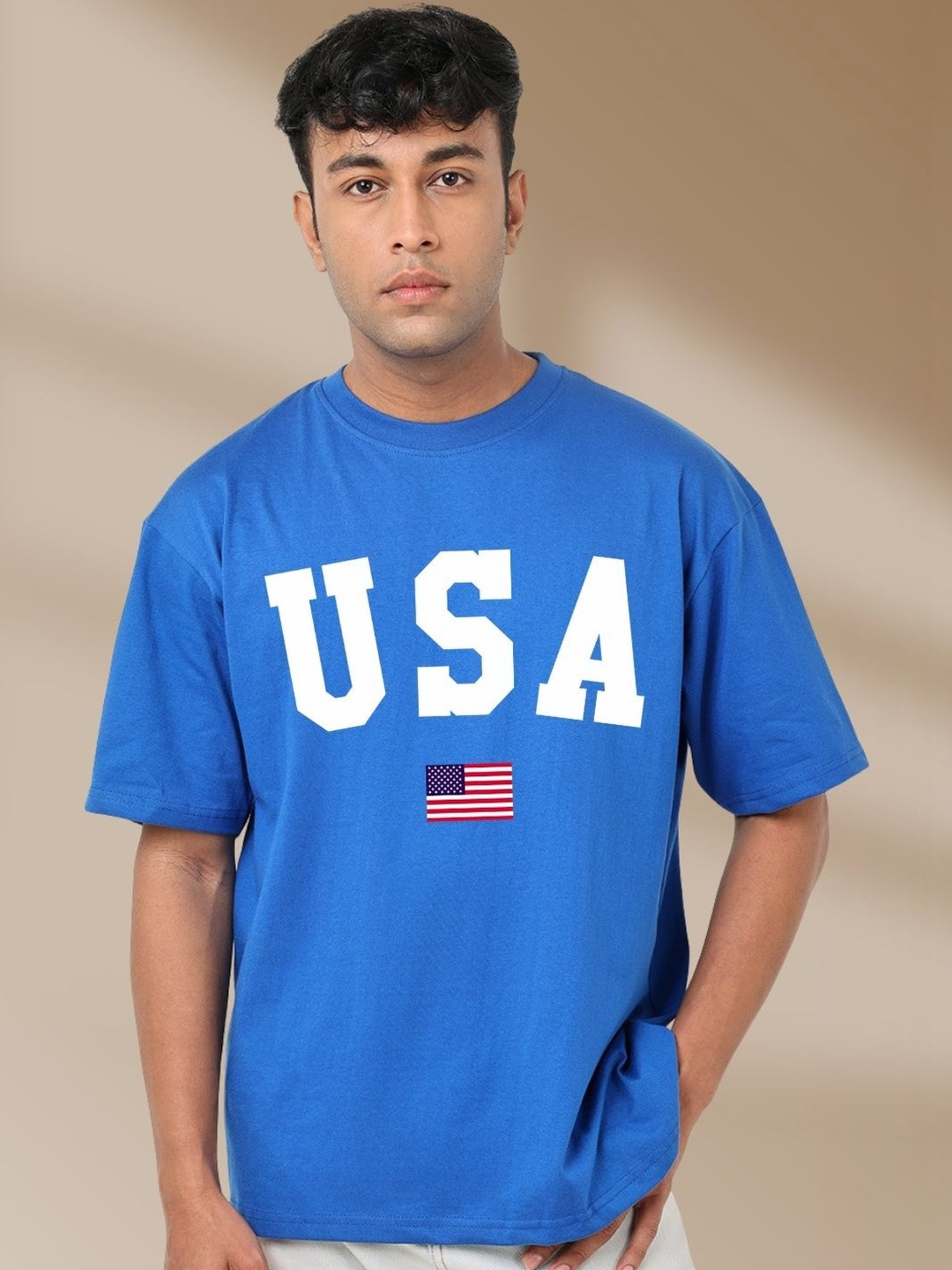 Cool Plus Men Typography Printed T-shirt