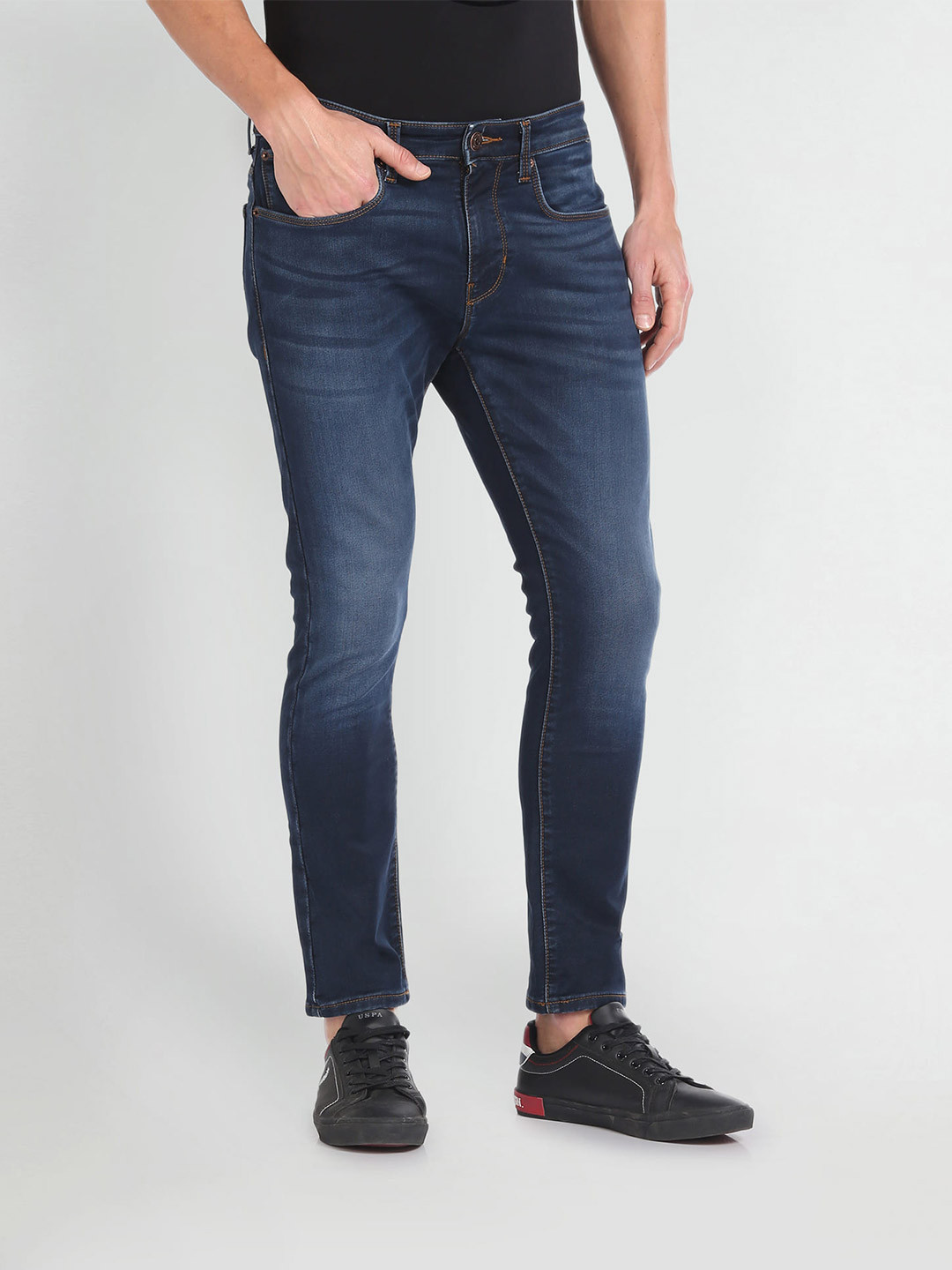 U.S. Polo Assn. Denim Co. Henry Cropped Fit Jeans