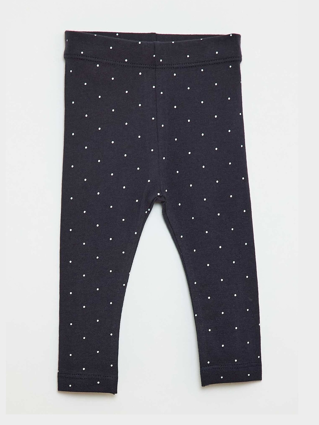 KIABI Girls Cotton Blend Printed Ankle Length Leggings
