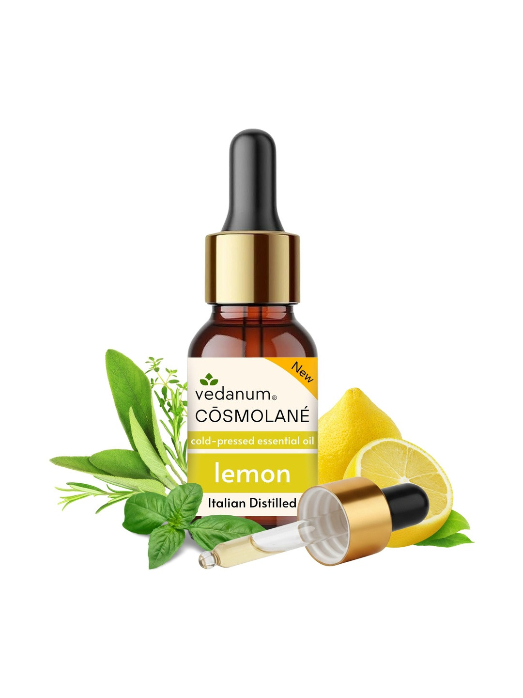 VEDANUM Italian Lemon Essential Oil - 15 ml