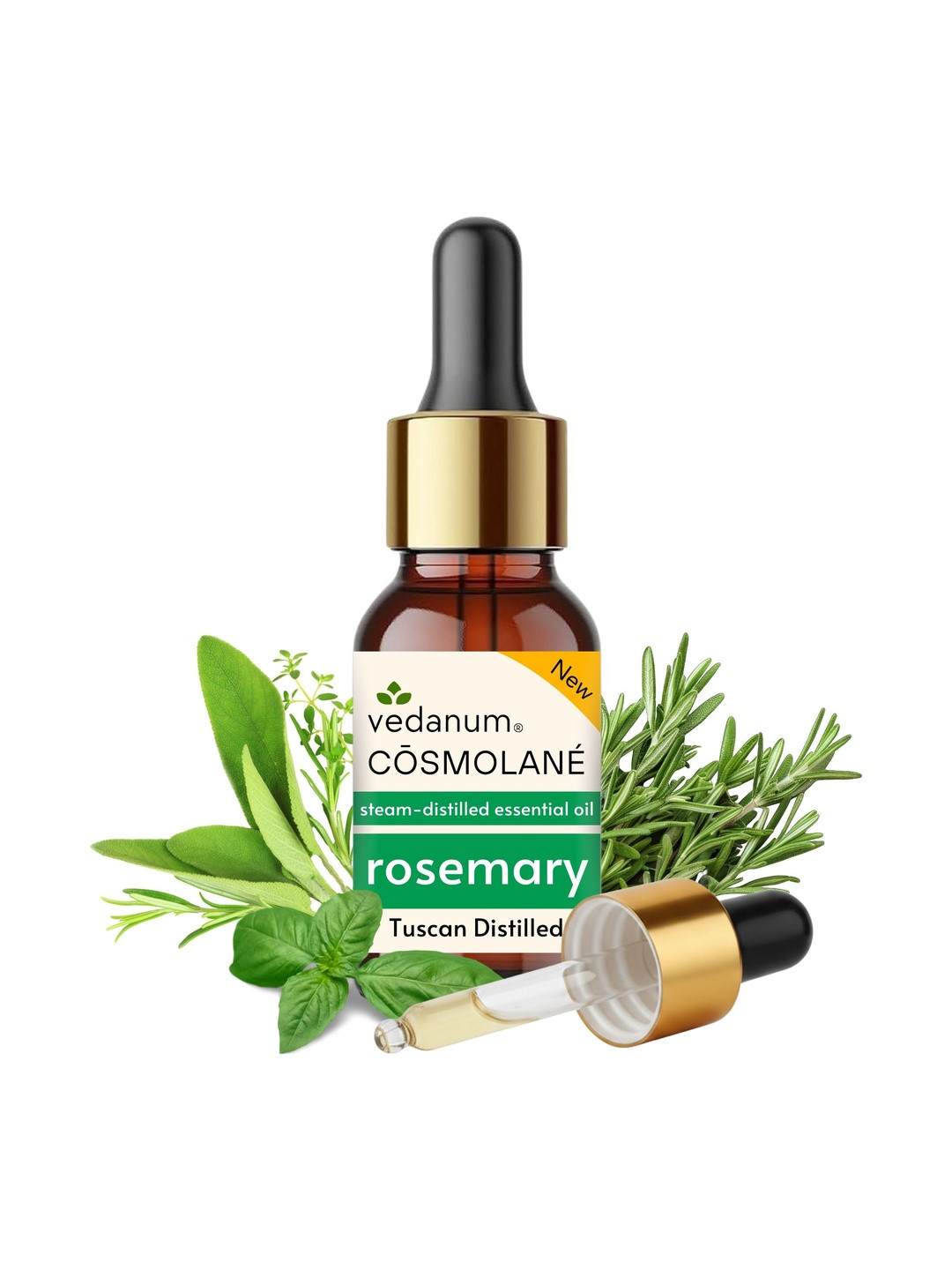 VEDANUM Tuscan Rosemary Essential Oil - 15 ml