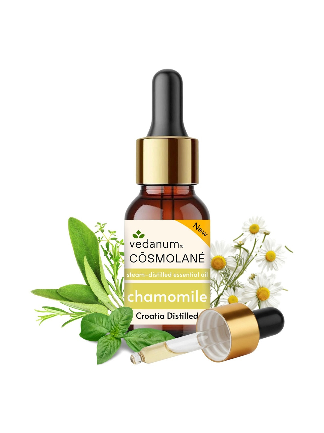 VEDANUM Crotia Chamomile Essential Oil - 15 ml