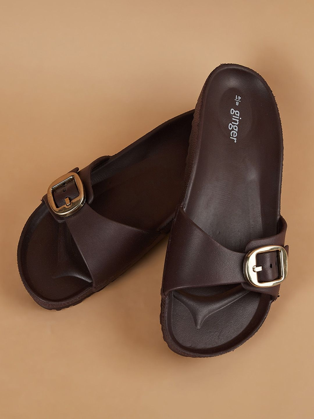 Ginger by Lifestyle Women Buckle Design Sliders