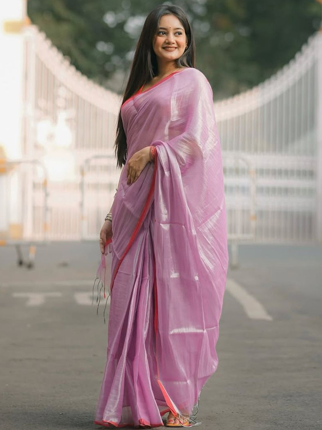 Aparna Woven Design Tissue Handloom Saree