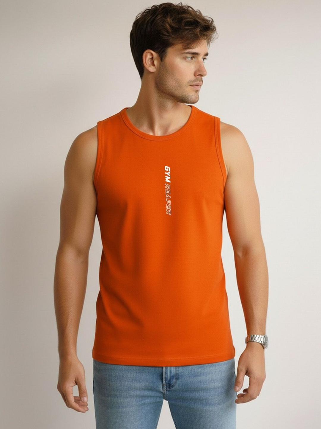 SLOWLORIS Printed Assorted Cotton Gym Vest