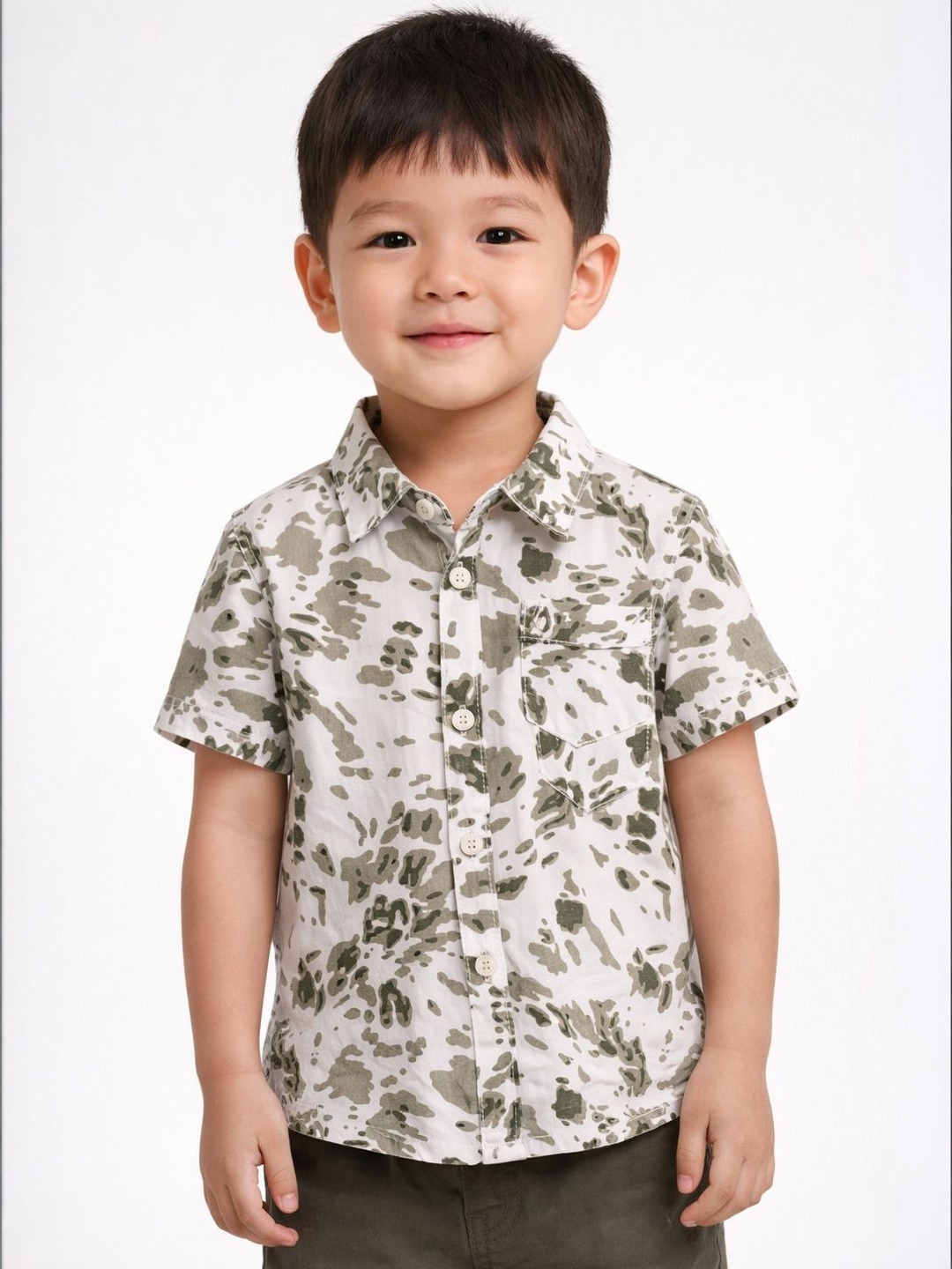 RAVYA TRENDZ Boys Classic Printed Casual Shirt