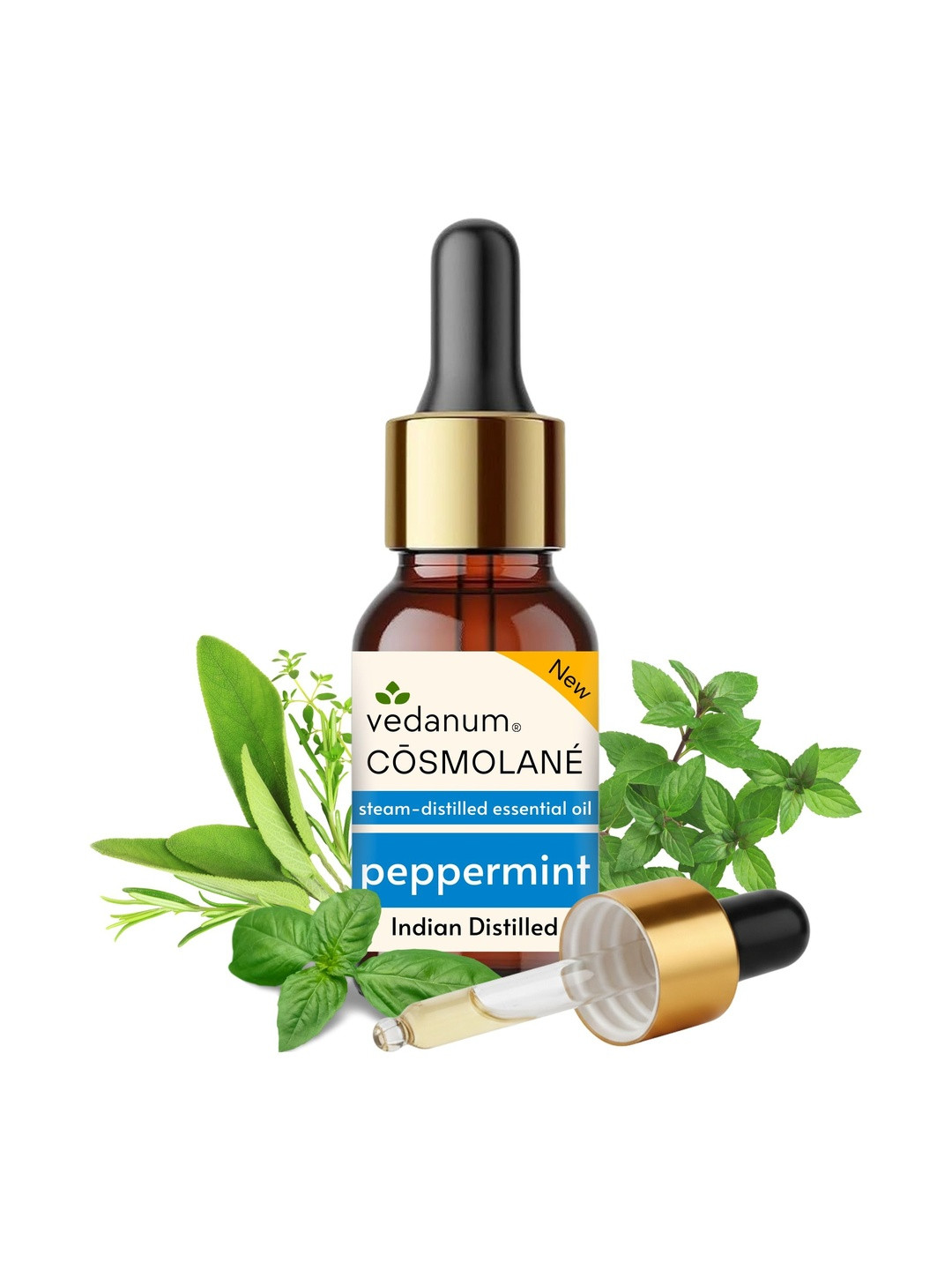 VEDANUM Peppermint Essential Oil - 15 ml