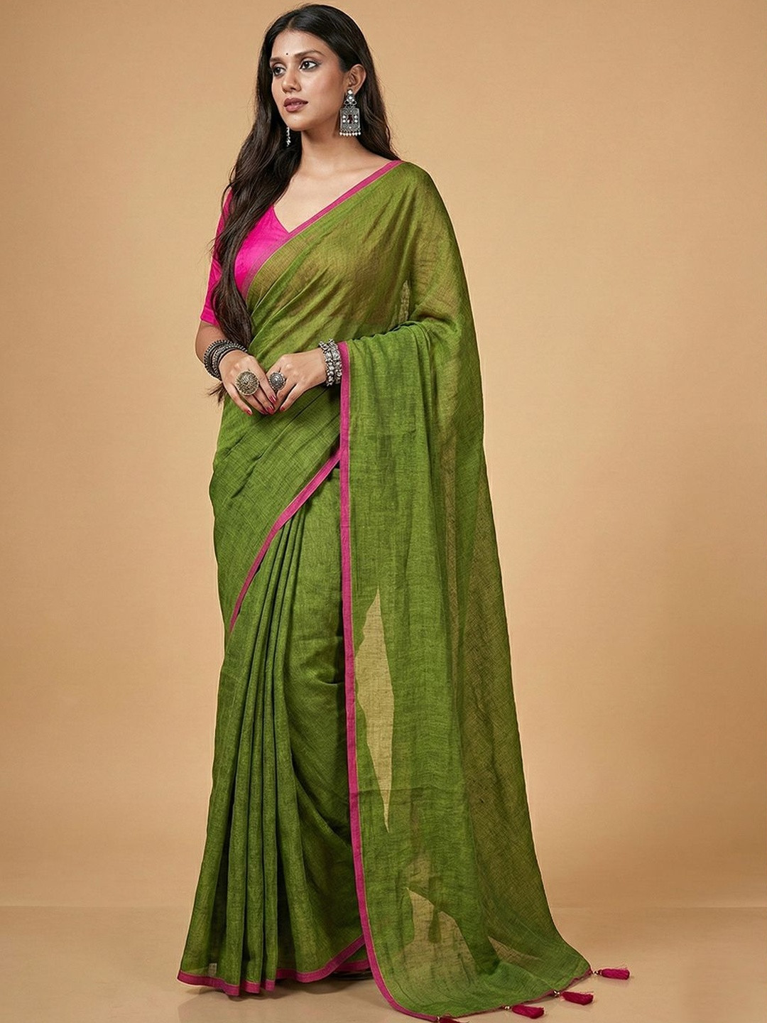 Aparna Woven Design Pure Cotton Handloom Saree