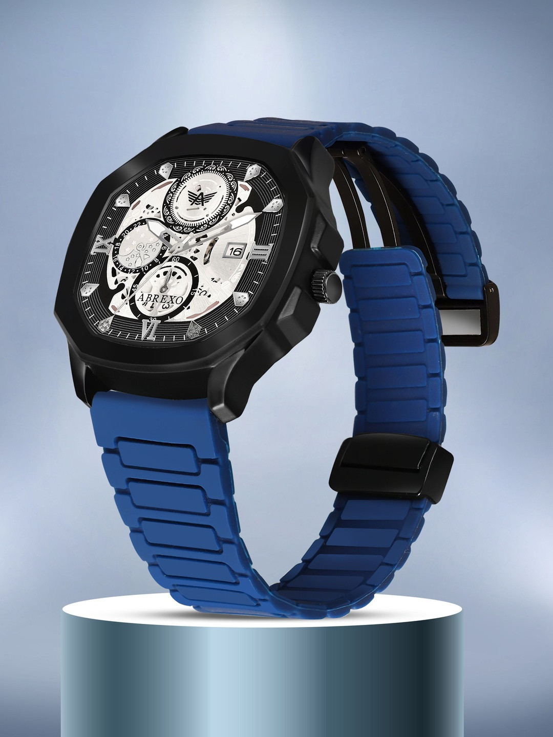 Abrexo Men Dial & Straps Analogue Chronograph Watch Abx8912