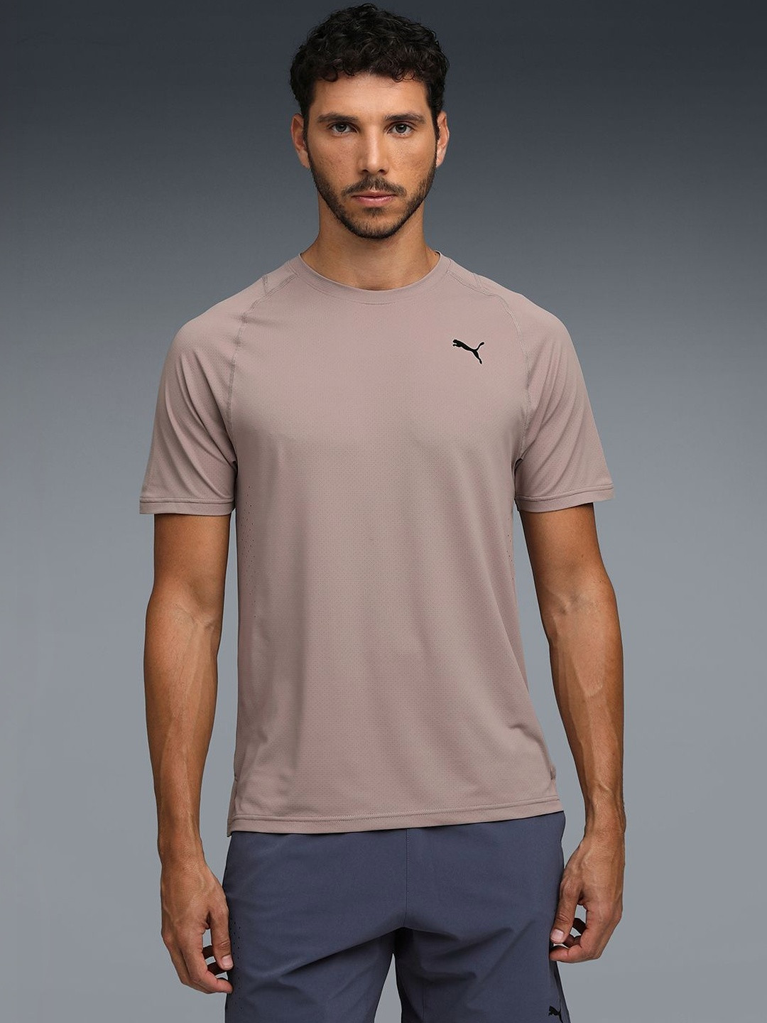 Puma PWRMODE Men's Raglan-Sleeve Training Tee
