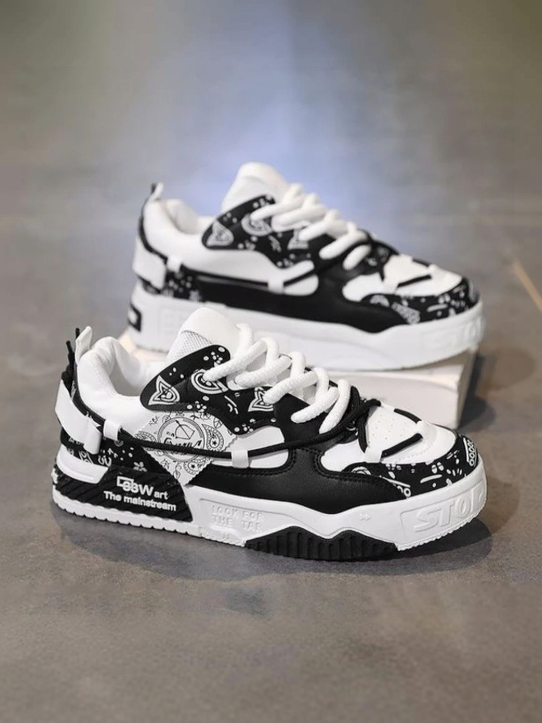 XTOON Men Printed Sneakers
