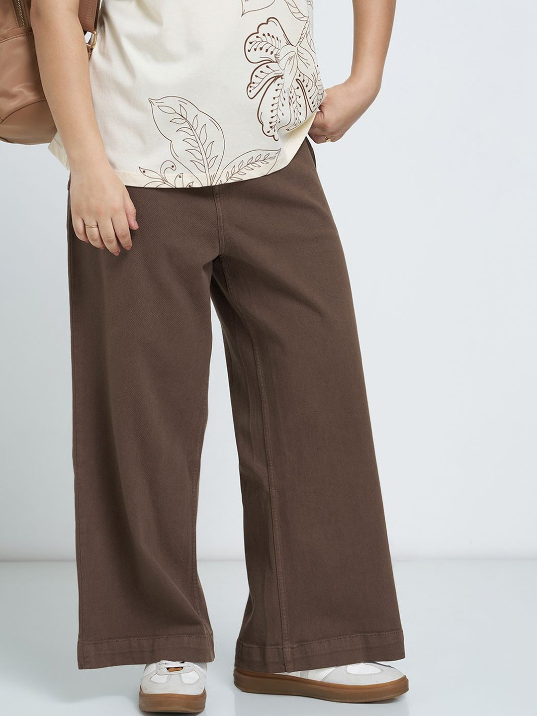 Women Wide Leg High-Rise Jeans 7
