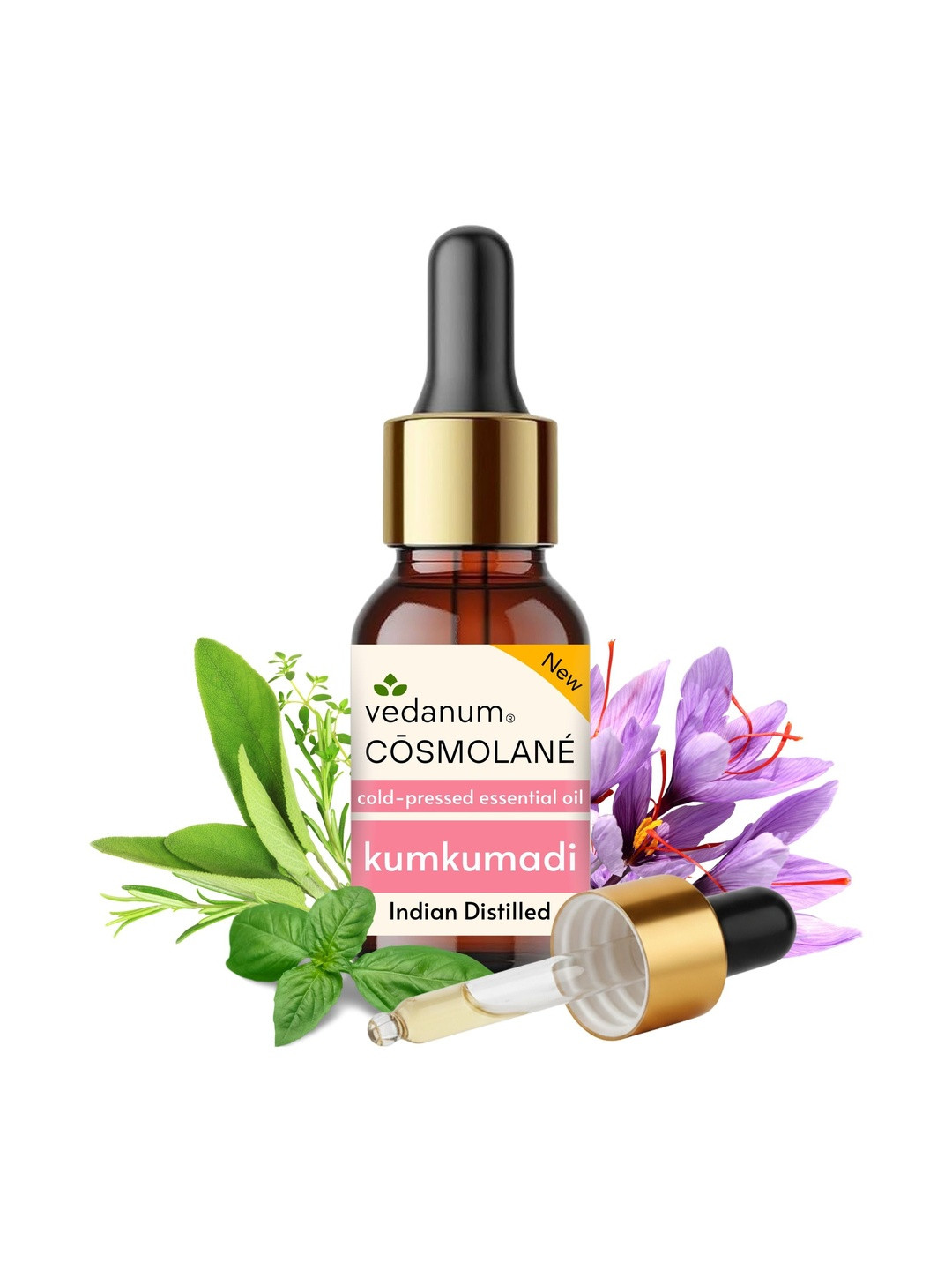 VEDANUM Kumkumadi Essential Oil - 15 ml