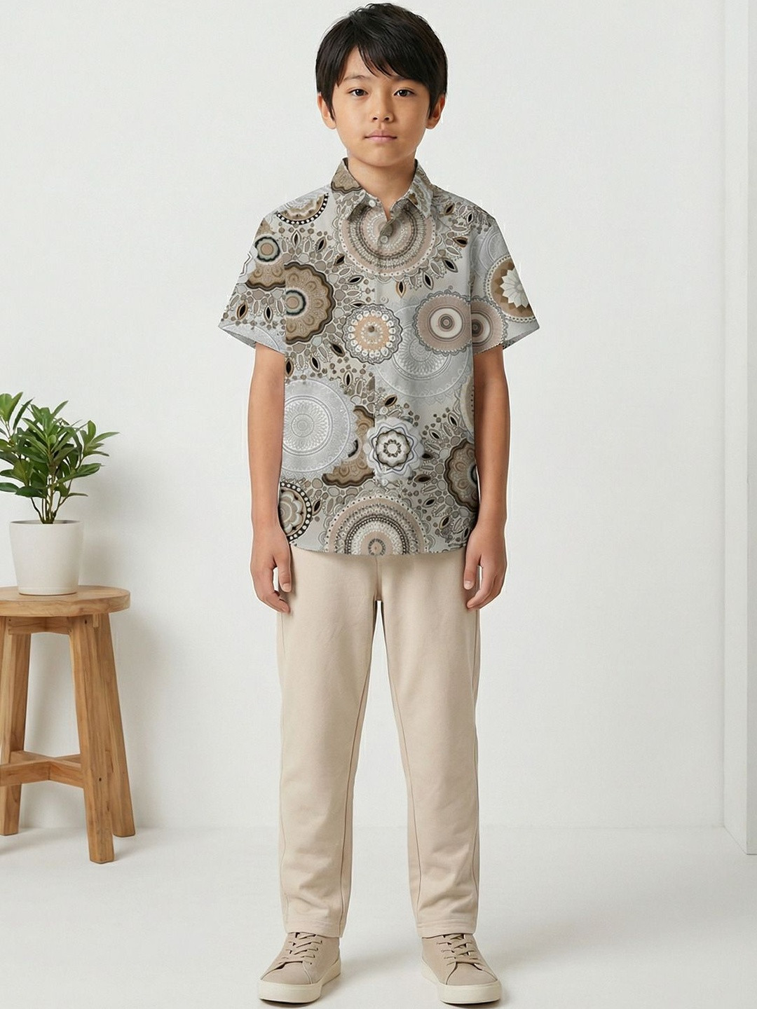 HELLCAT Boys Printed Shirt