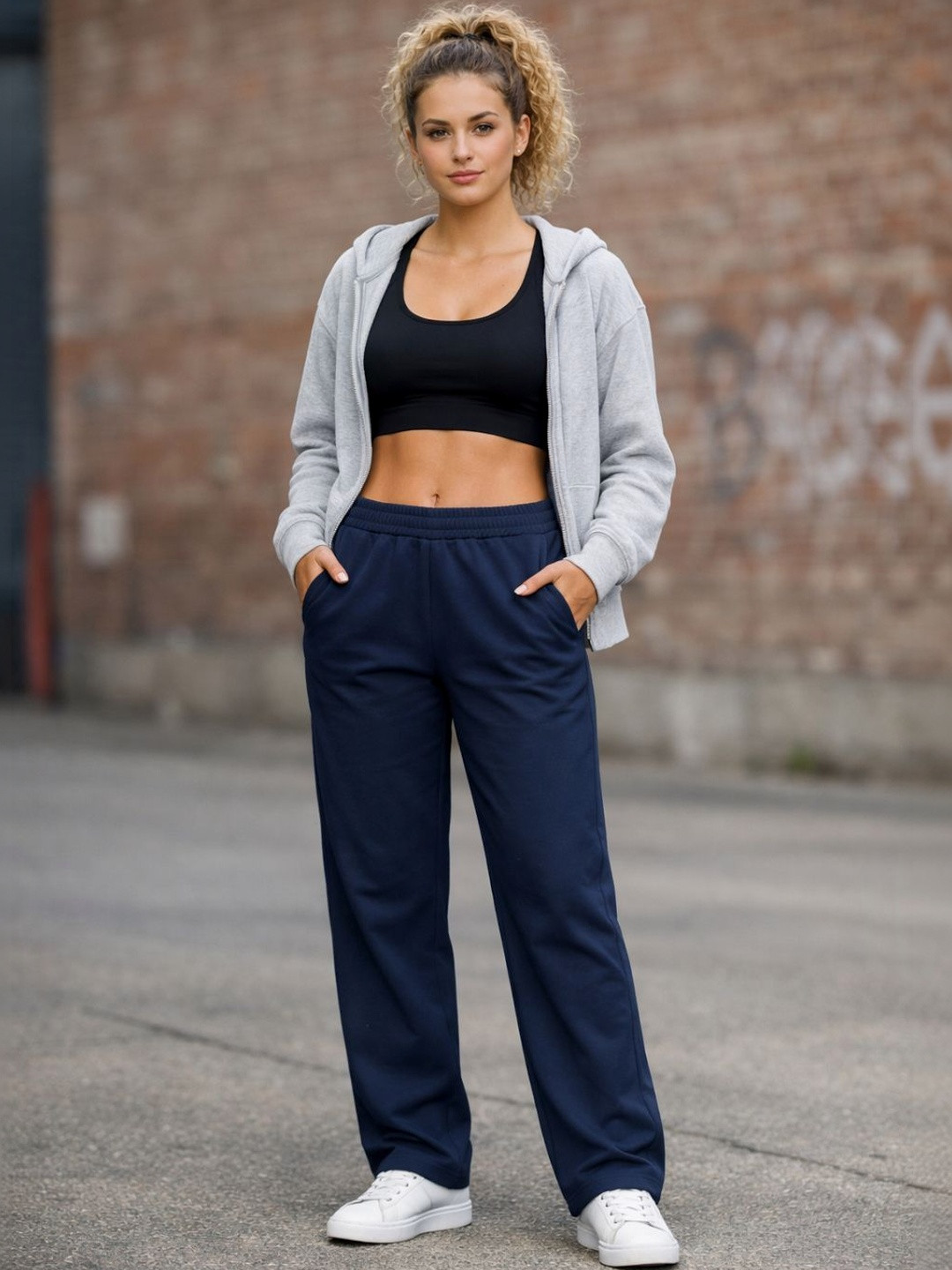 TRUE WESTIES Women Regular Fit Training Track Pants