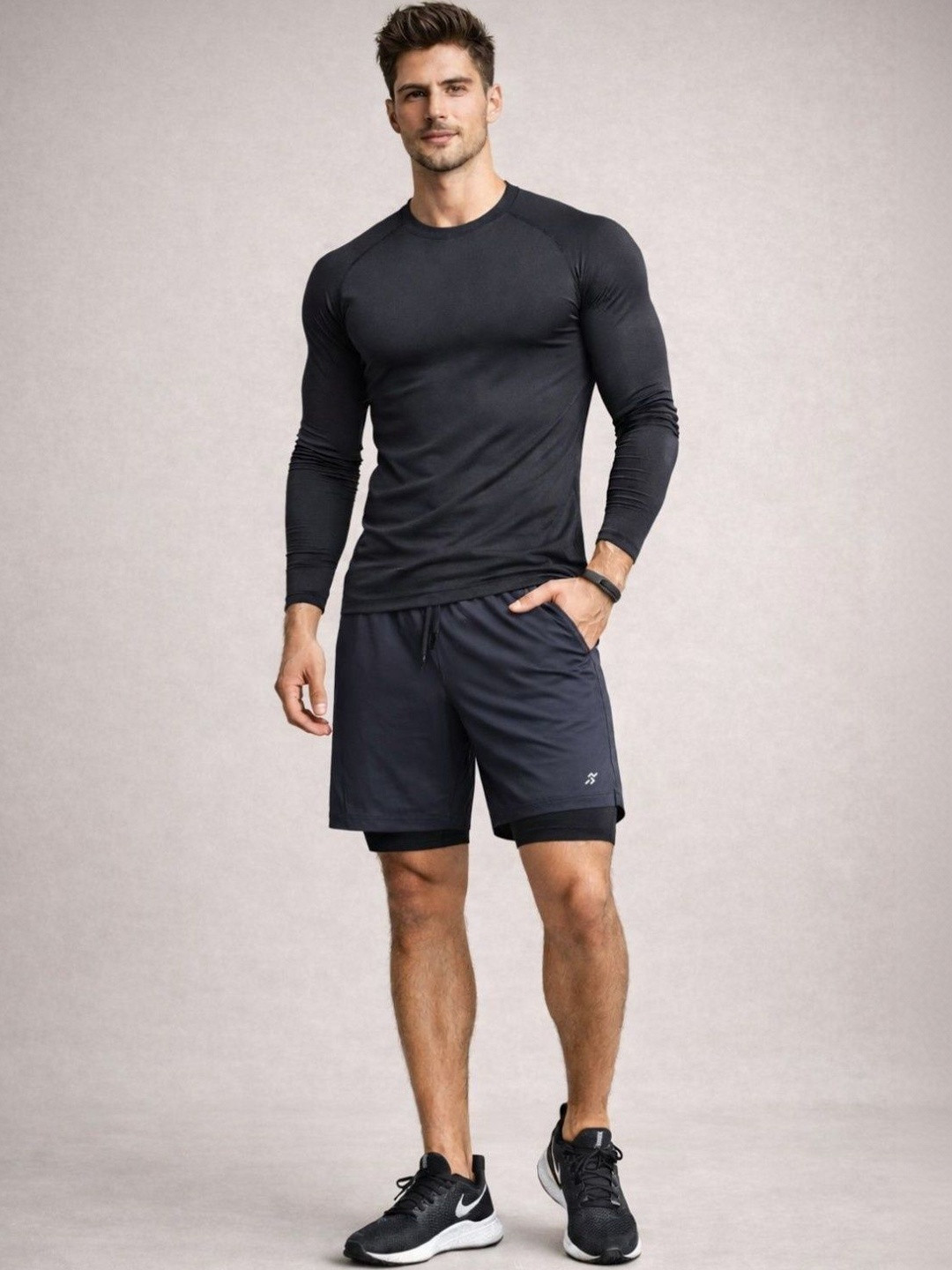 HOUSE OF FITNESS Men Training or Gym Sports Shorts