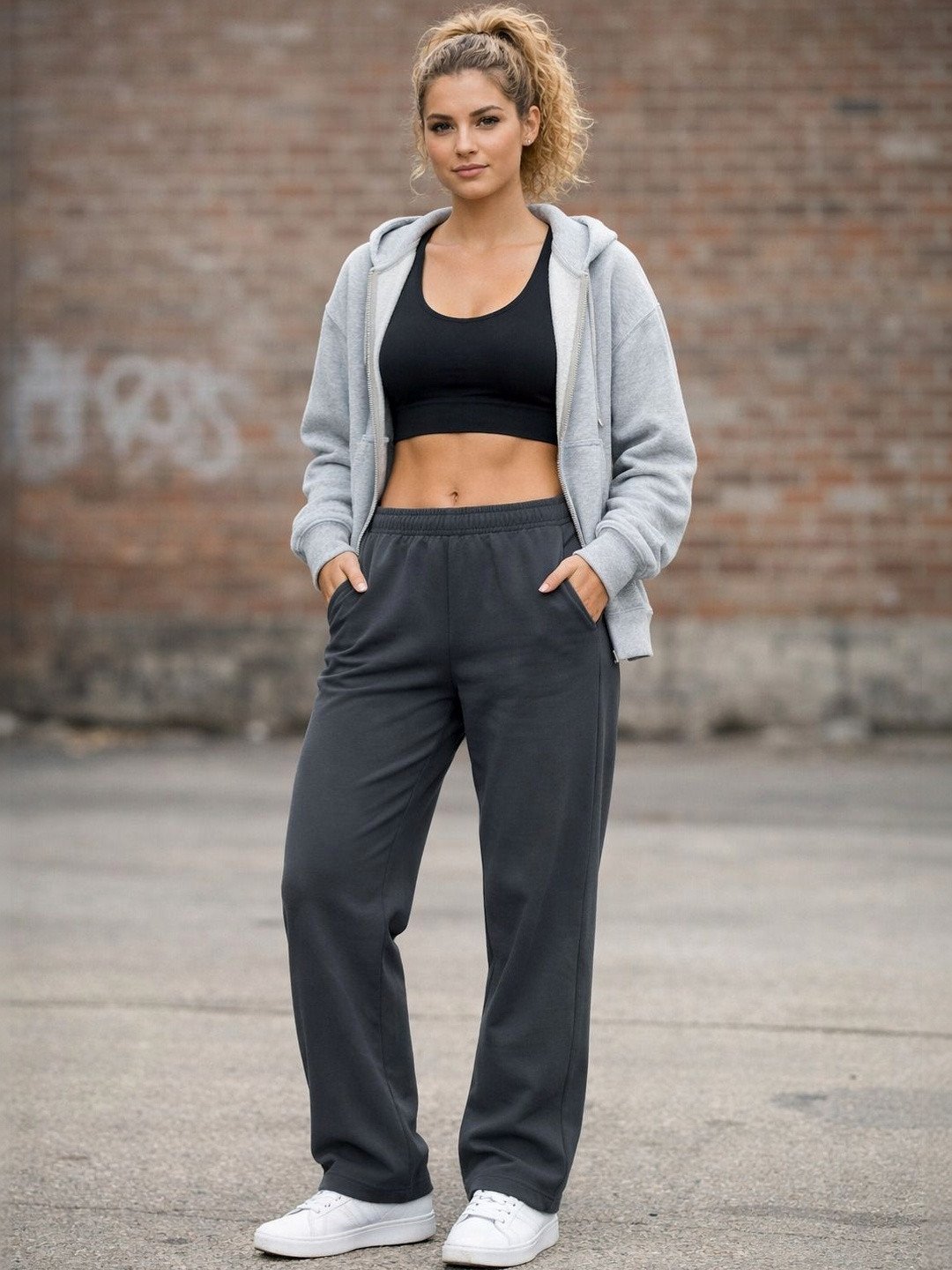TRUE WESTIES Women Regular Fit Training Track Pants