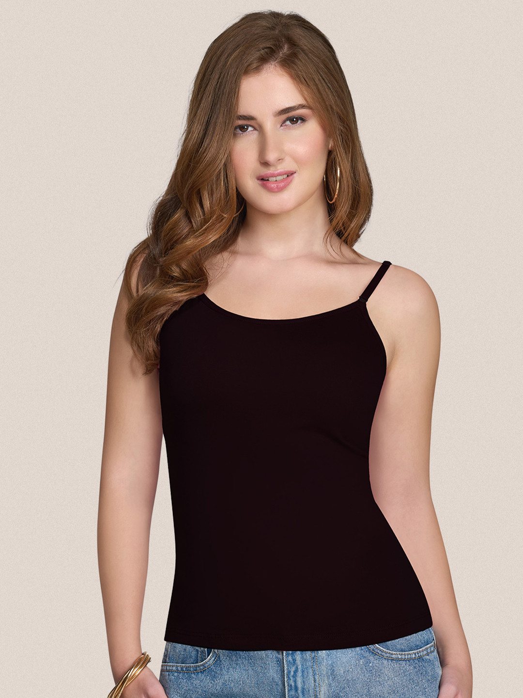POOJA RAGENEE Cotton Non Padded Camisoles
