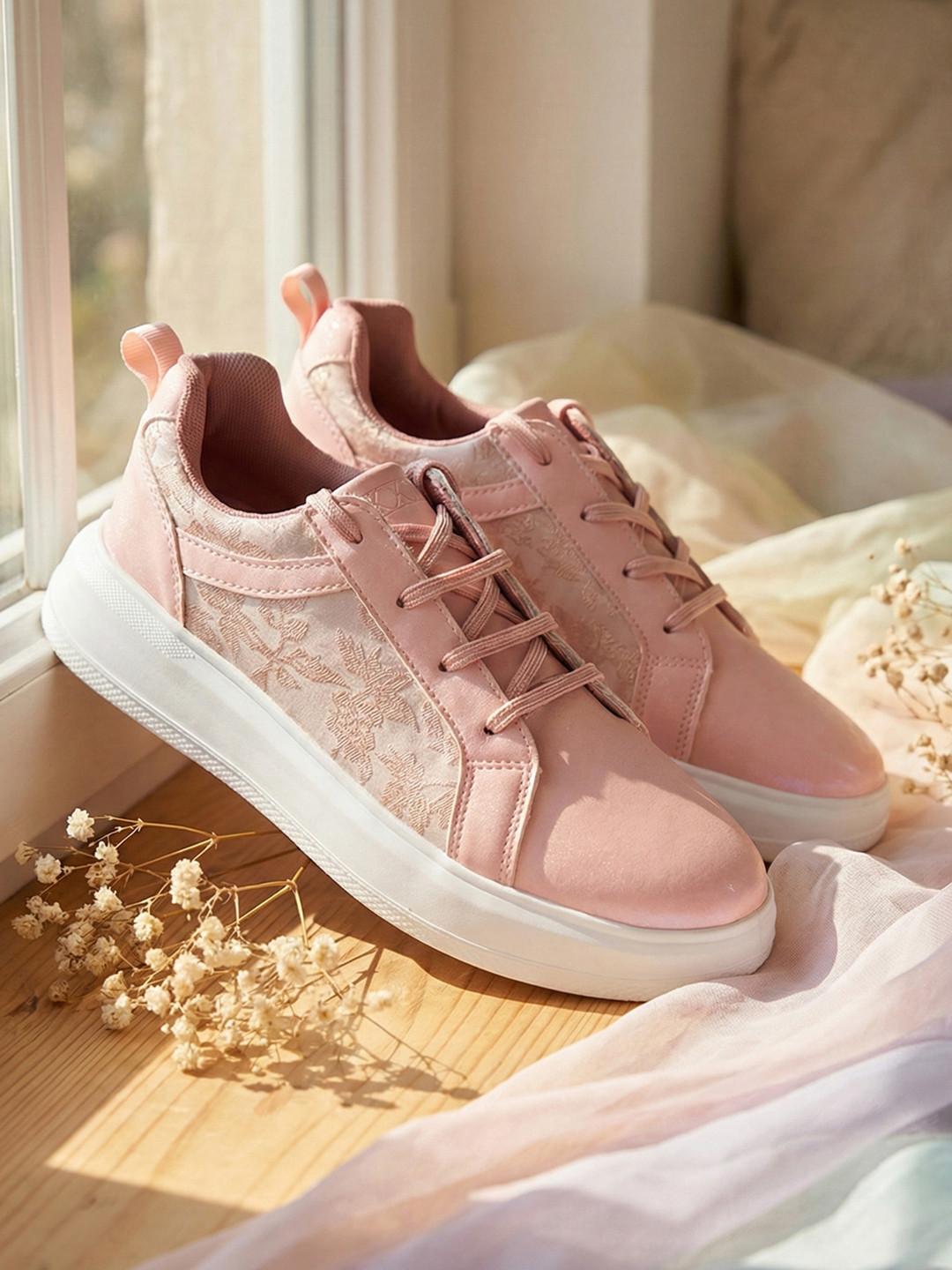 KazarMax Premium AERO KICKS Women Printed Lace-Ups Sneakers
