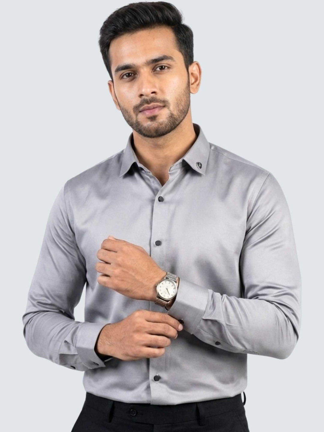 Kites Club Men Slim Fit Casual Shirt