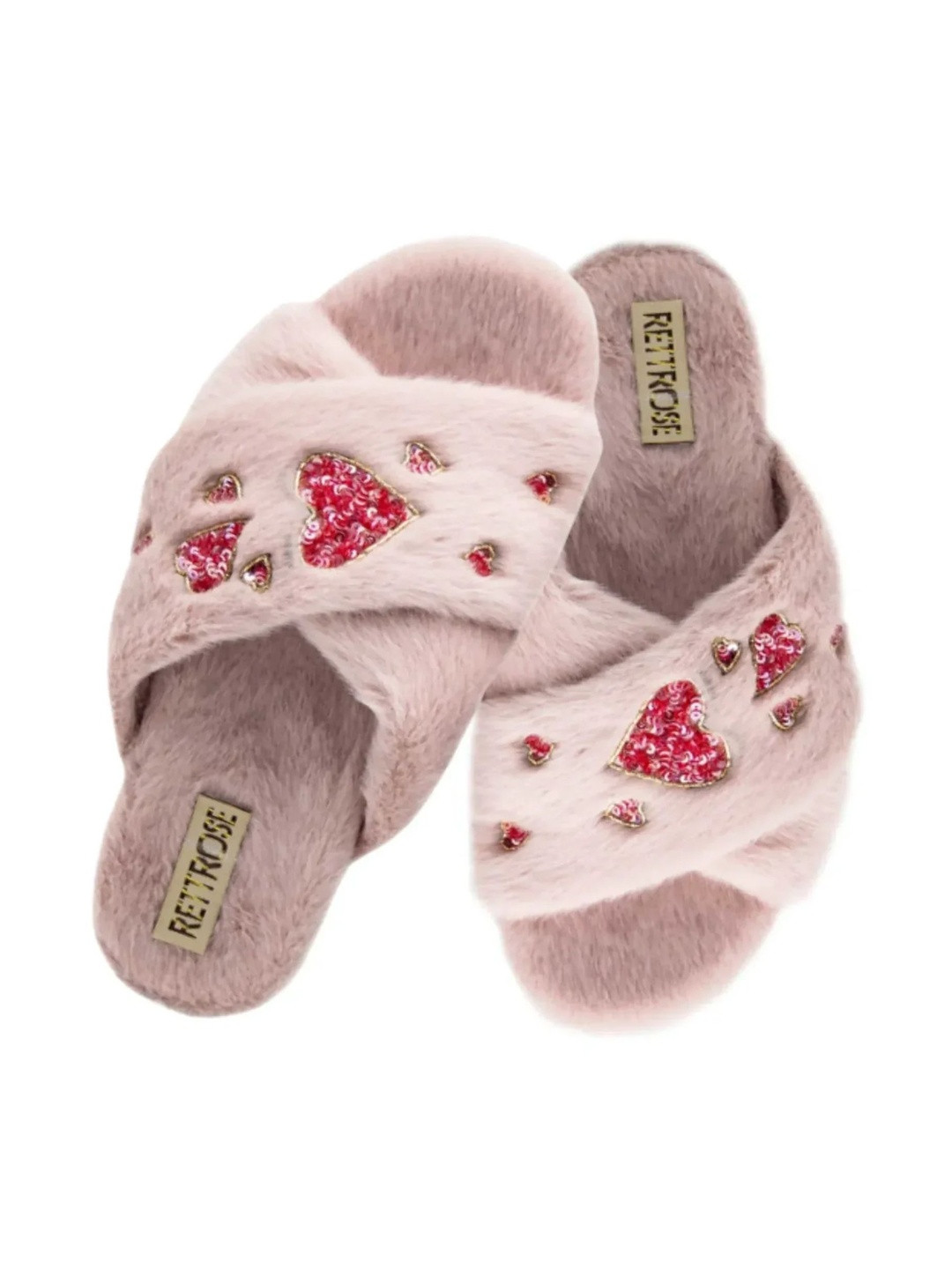 Rettrose Raina fur Slippers