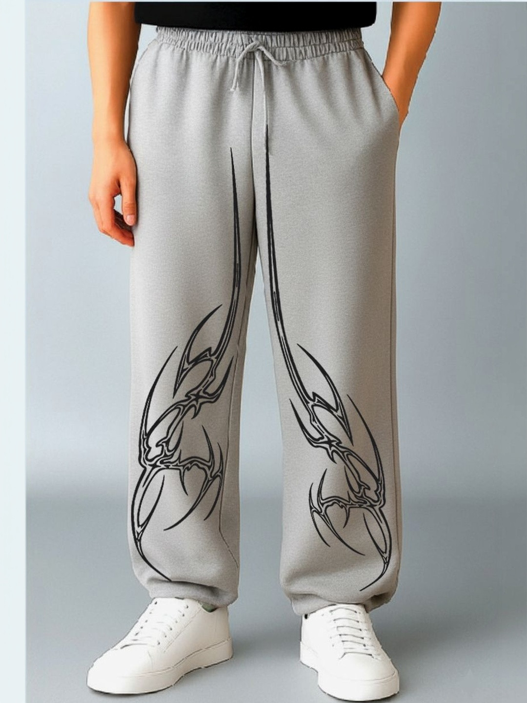 ZEN1 FASHION Men Regular Fit Graphic Print Track Pants